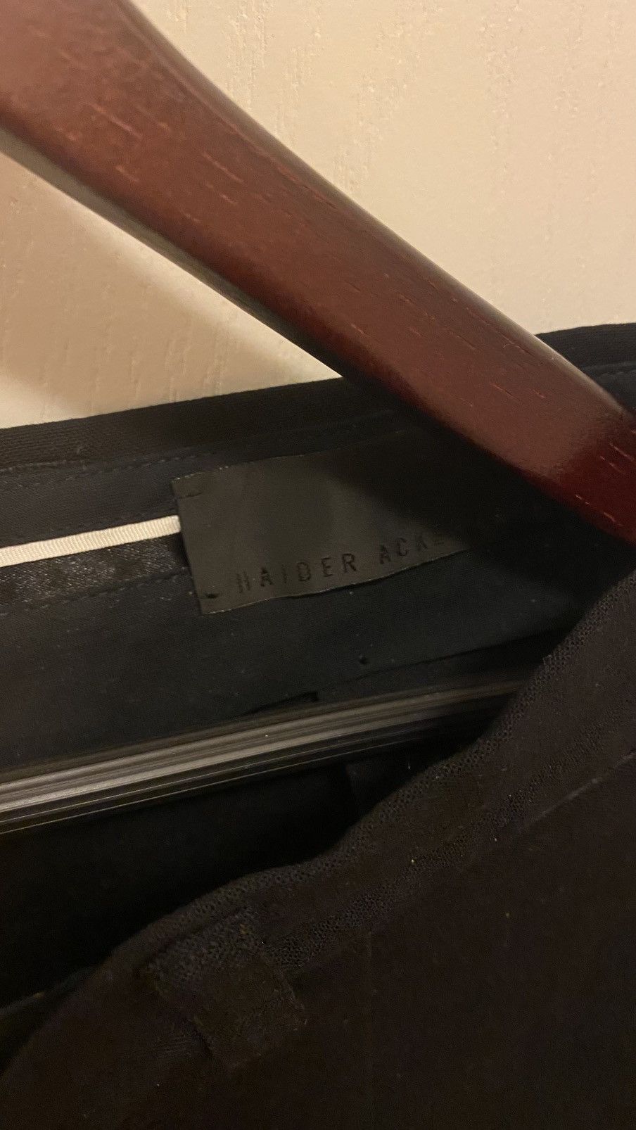 Haider Ackermann Haider Ackermann Black Tailored Trousers Size 48R - 3 Thumbnail