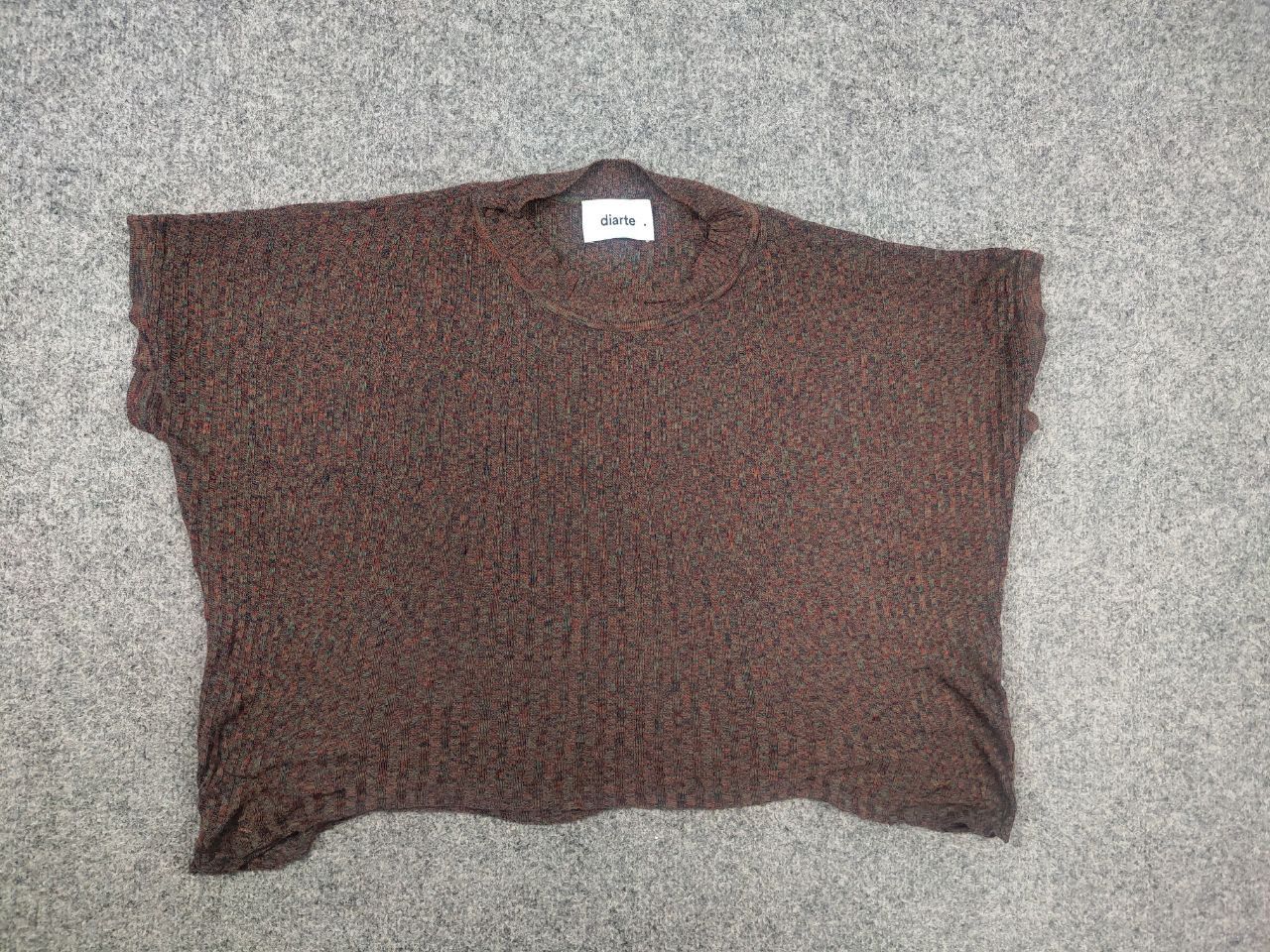 Vintage Diarte. Design Ethical loose-fit viscose wide-cut T-shirt Size ONE SIZE - 7 Thumbnail