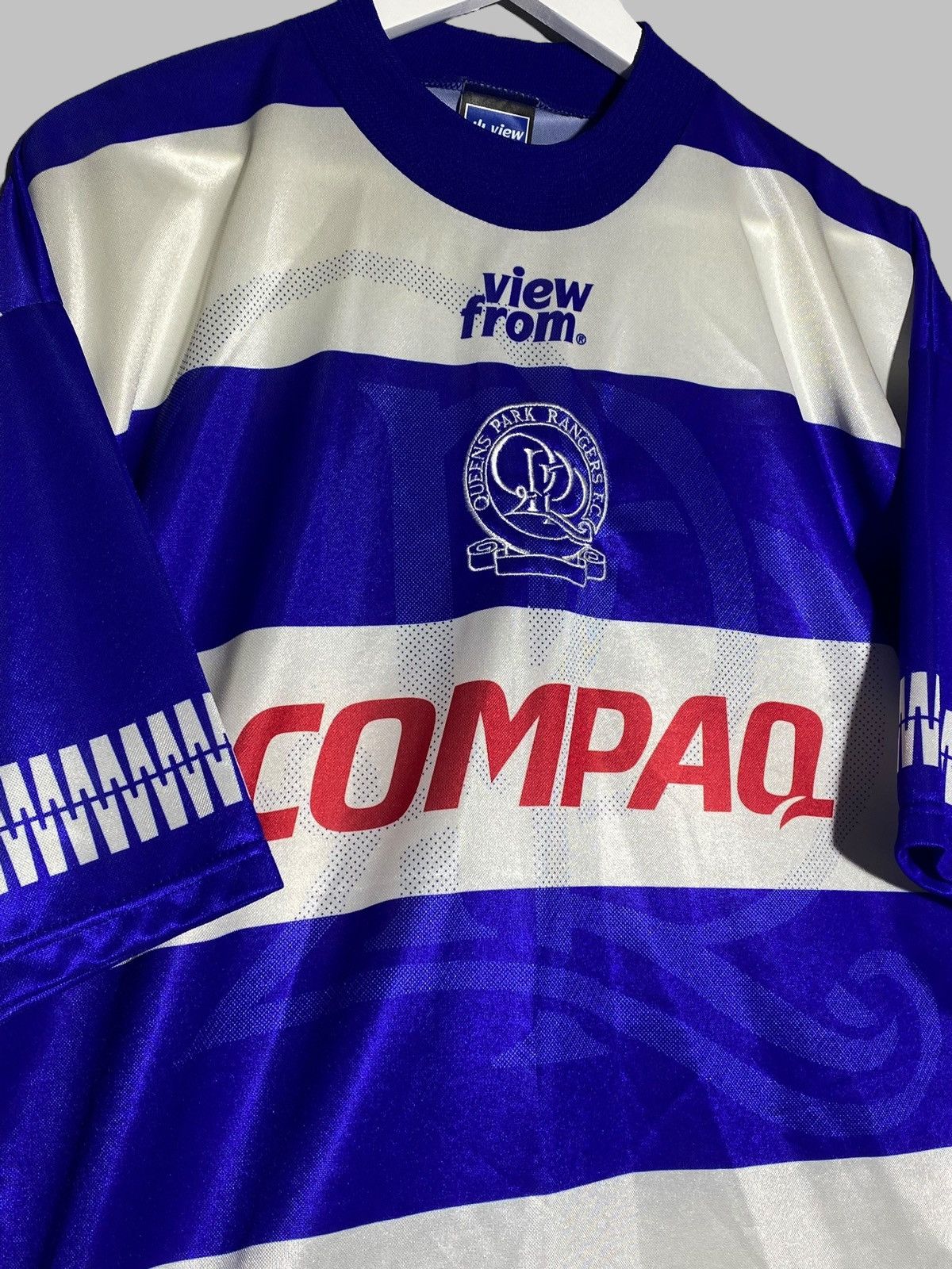 Vintage Vintage View From Queens Park Rangers 1995/96 Football Shirt Size US L / EU 52-54 / 3 - 4 Thumbnail