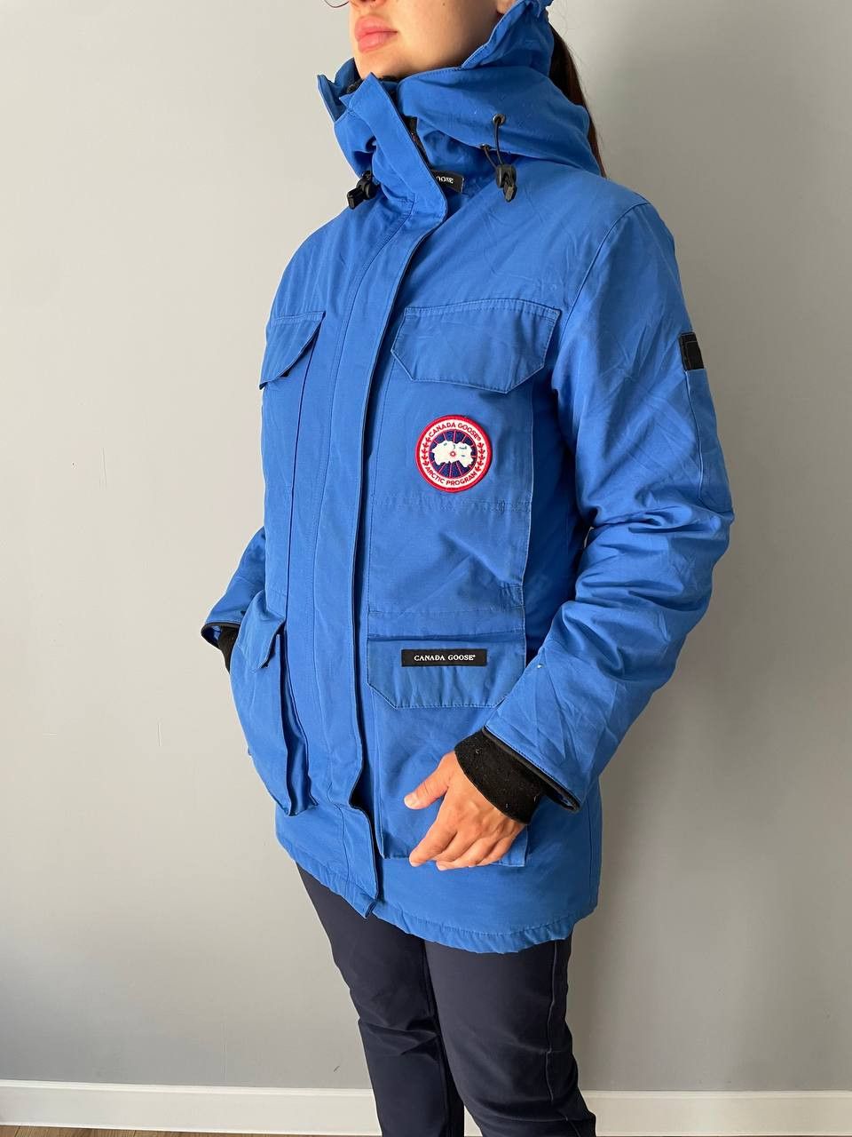 Canada Goose Expedition Parka PBI Royal Blue Size XS