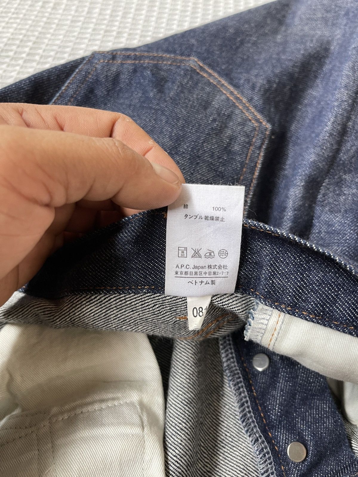A.P.C. Rare🔥Designer A.P.C Japanese Selvedge Jeans 90’s Size US 32 / EU 48 - 10 Thumbnail