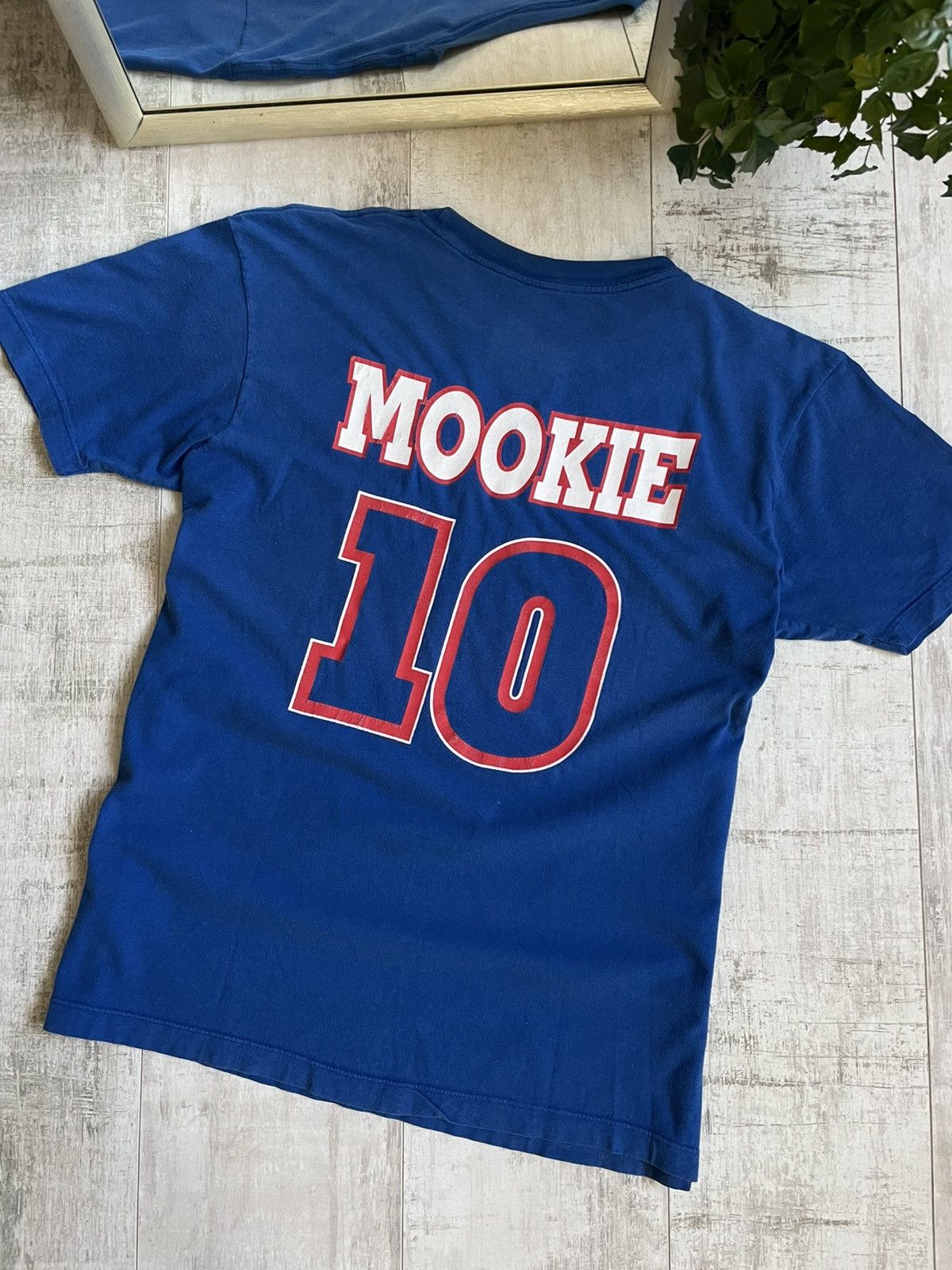 Band Tees × Vintage Vintage Pearl Jam Ten Club Mookie 10 T-Shirt Blaylock RARE Size US L / EU 52-54 / 3 - 5 Thumbnail