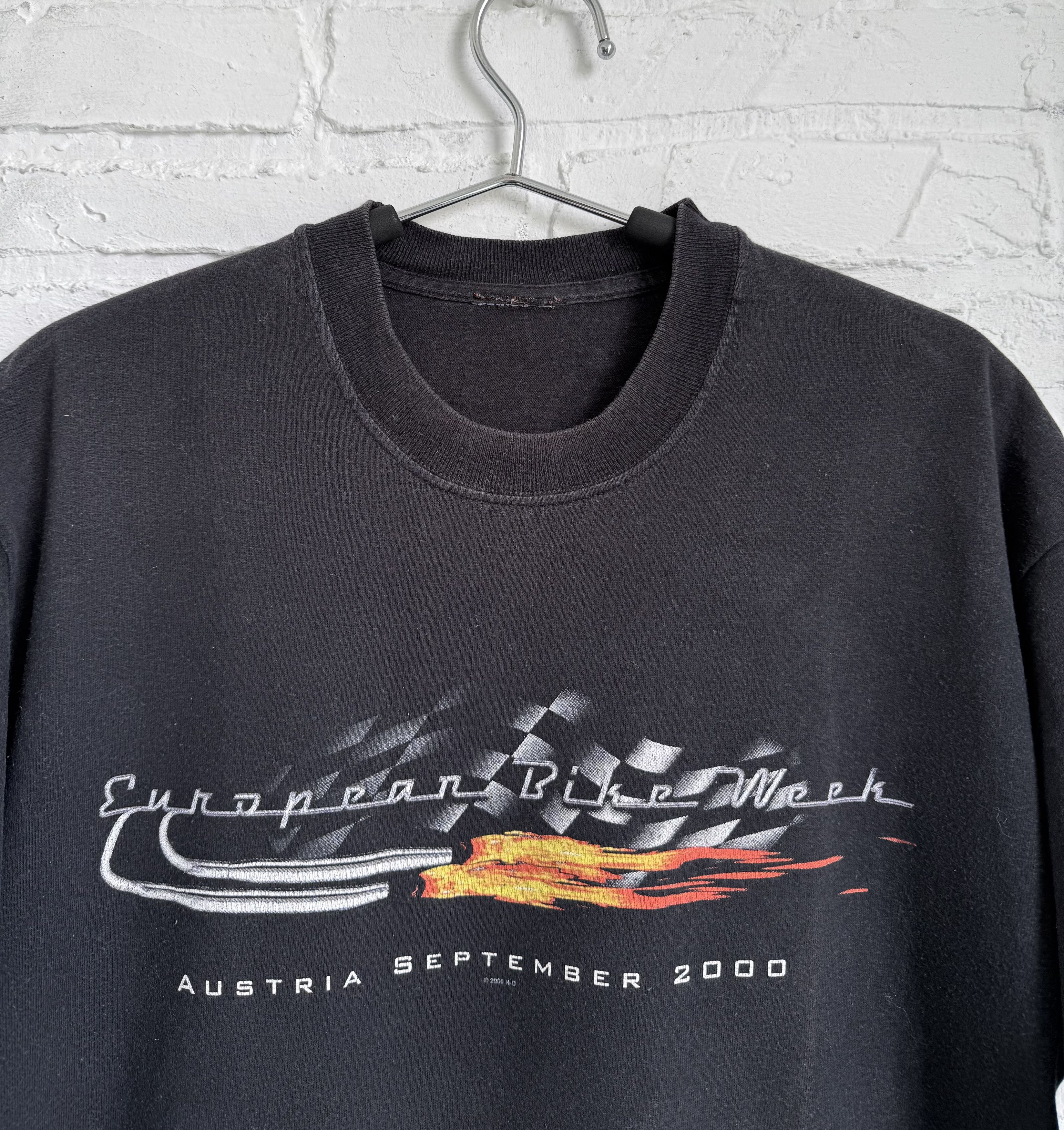 Harley Davidson × Vintage Vintage 2000 Harley Davidson European Bike Week T-shirt Size US L / EU 52-54 / 3 - 3 Thumbnail