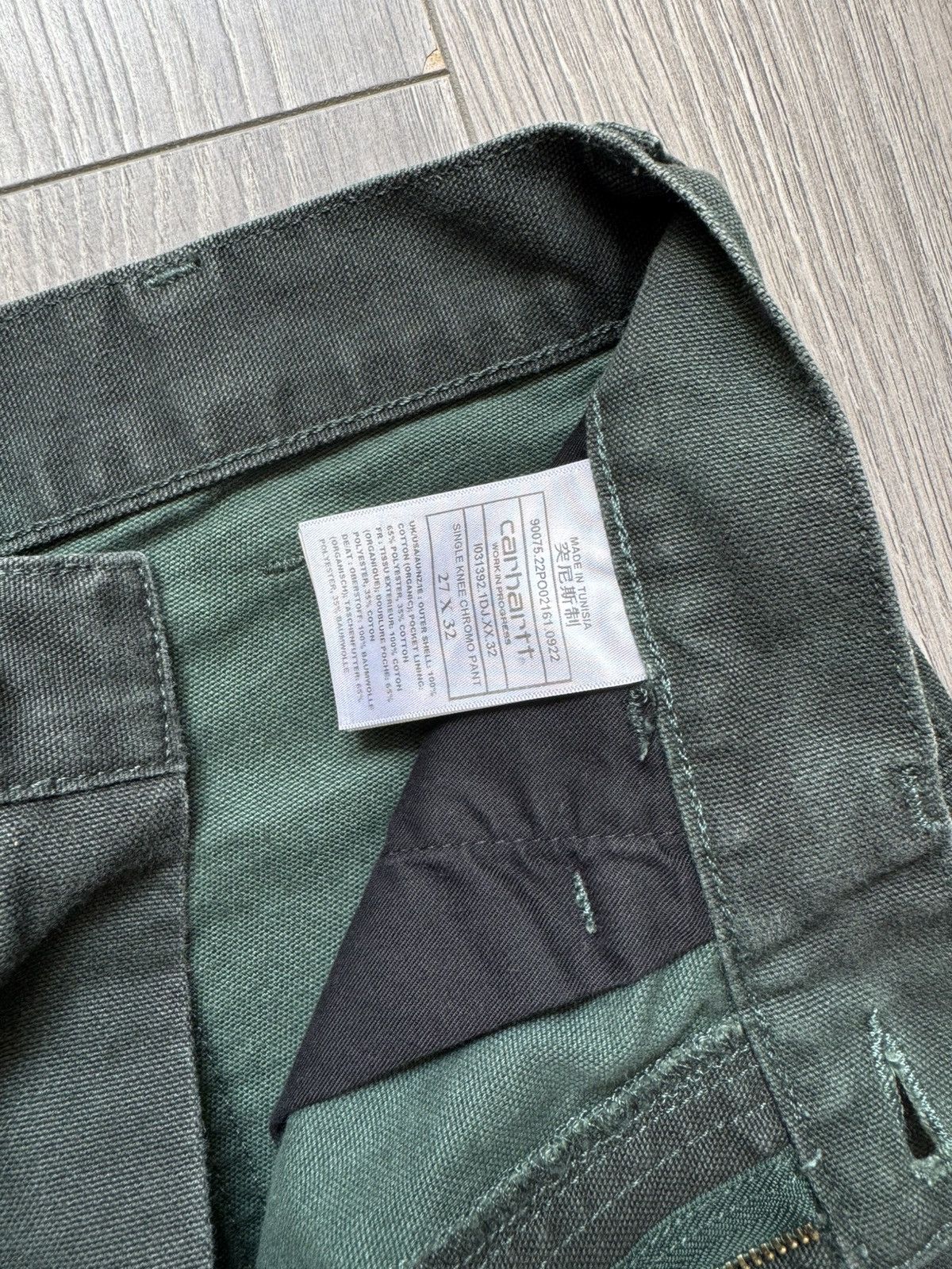 Carhartt Carhartt WIP single knee chromo pants 27x32 Size US 27 - 11 Thumbnail