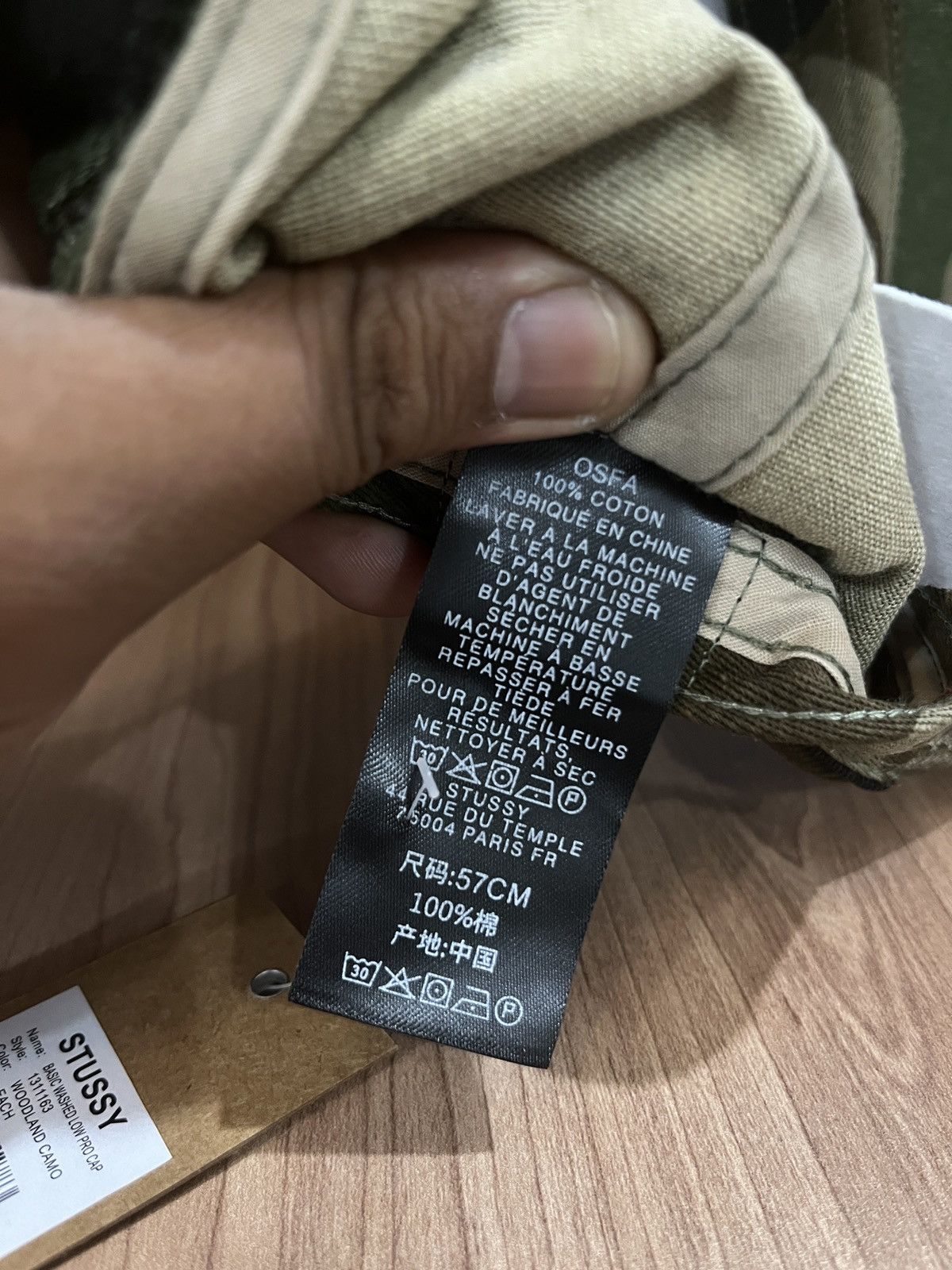Stussy Stussy basic washed low pro cap Size ONE SIZE - 8 Thumbnail