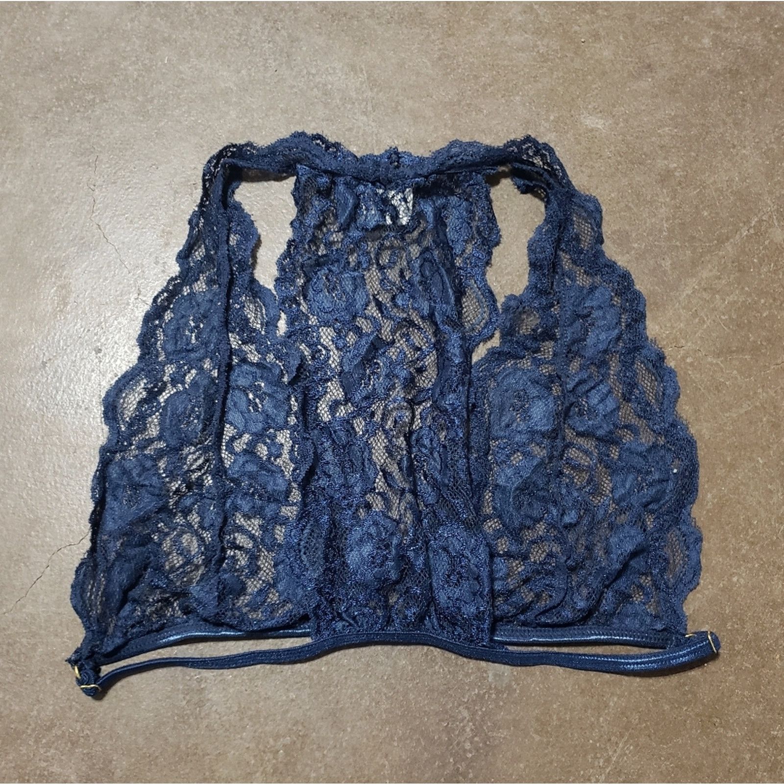 Other Navy | AVID LOVE | Lace Detailed Bralette Size ONE SIZE - 2 Thumbnail