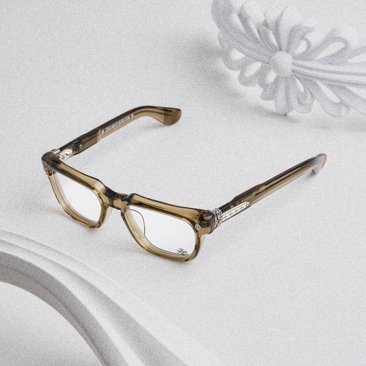 Chrome Hearts CHROME HEARTS PEN 15 ARMY GLASSES Size ONE SIZE - 2 Thumbnail