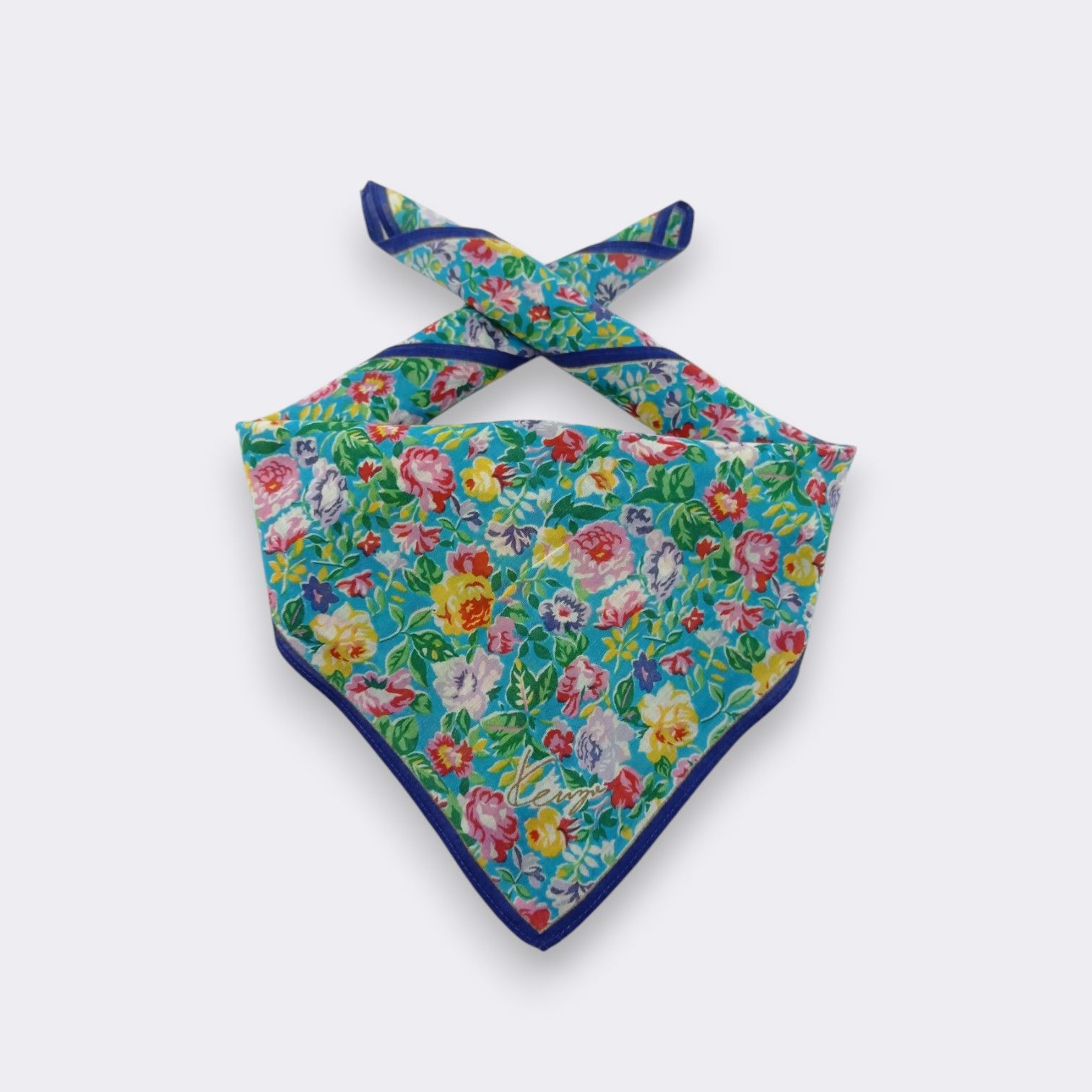 Kenzo × Vintage Vintage Kenzo Handkerchief Neckerchief Bandana H595H Size ONE SIZE - 1 Thumbnail