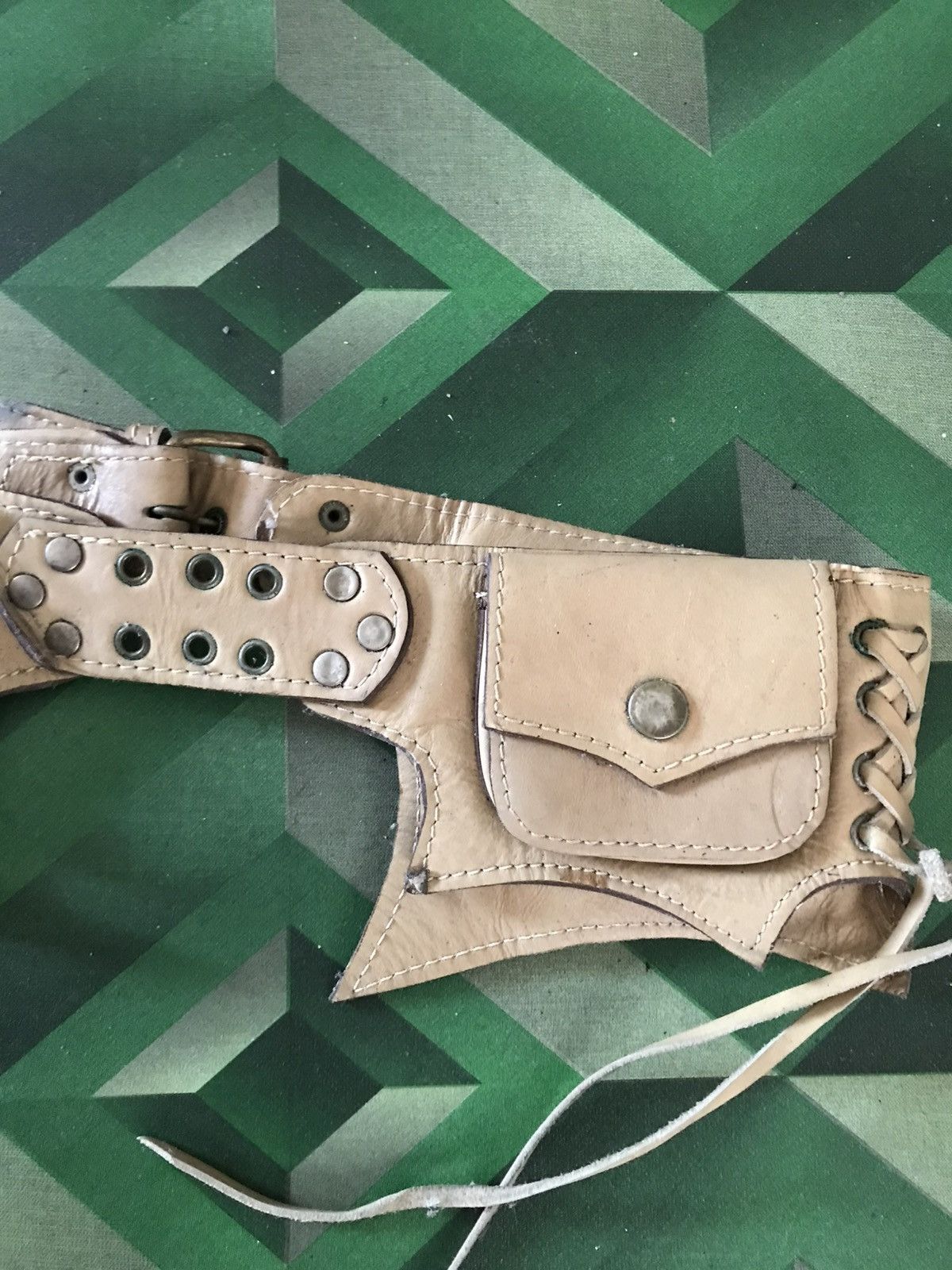 Japanese Brand × Leather × Seditionaries LEATHER BELT BAG FULL LEATHER Size ONE SIZE - 8 Thumbnail
