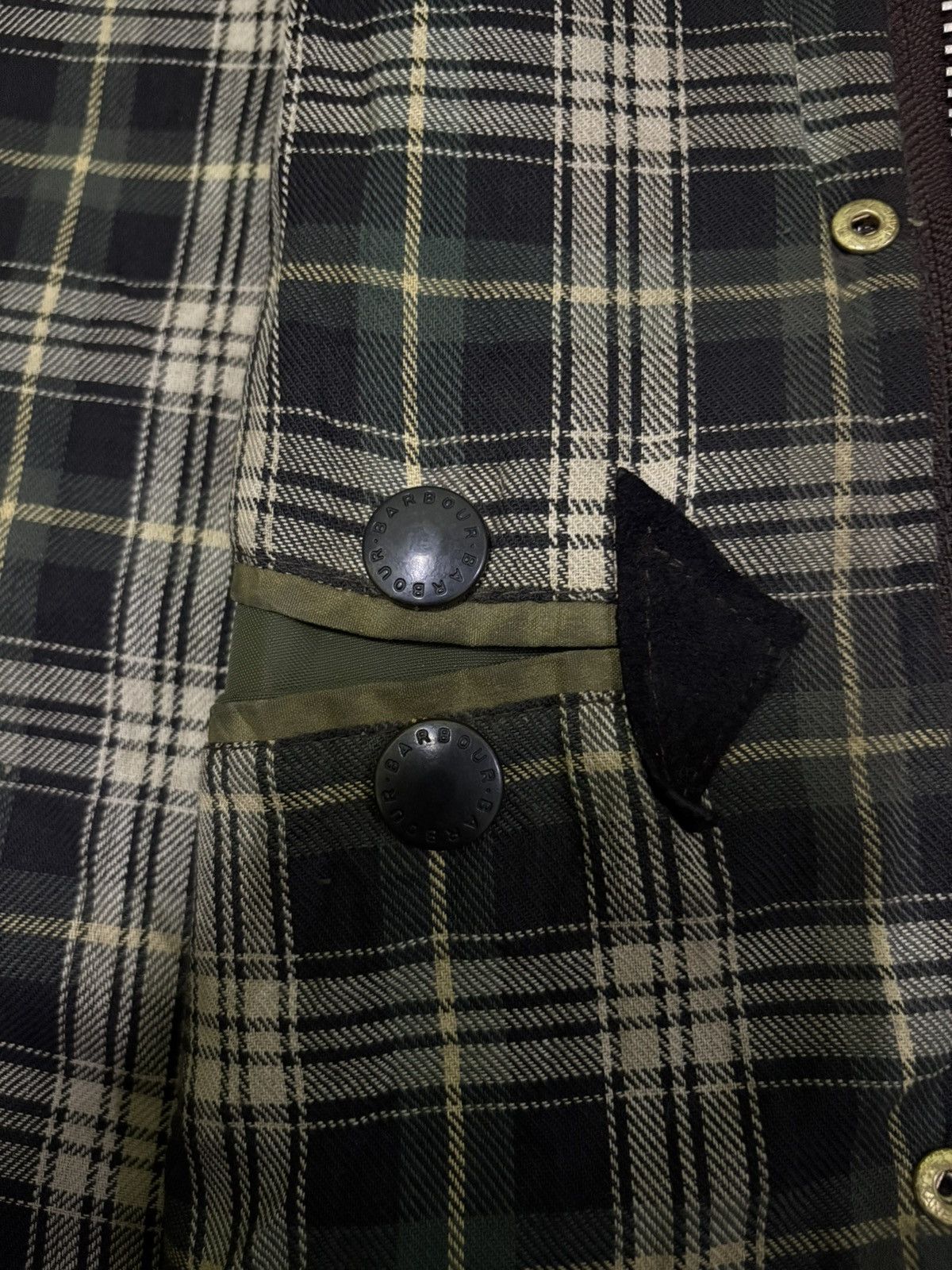 Barbour Barbour Border Cotton Waxed Jacket Hunting Jacket Size US L / EU 52-54 / 3 - 15 Thumbnail