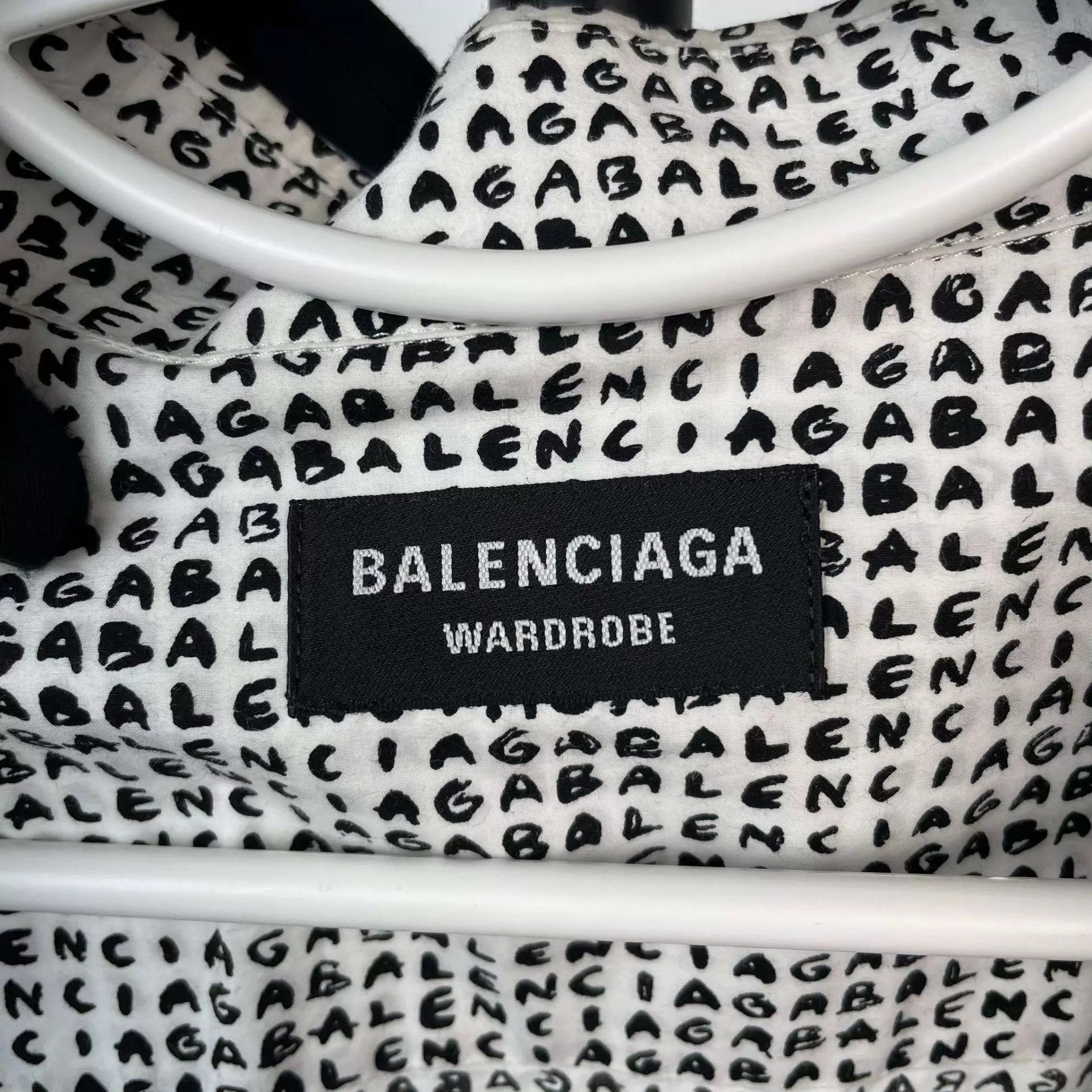 Balenciaga Balenciaga logo print short-sleeve shirt 170 XS 2020 Size US XS / EU 42 / 0 - 3 Thumbnail
