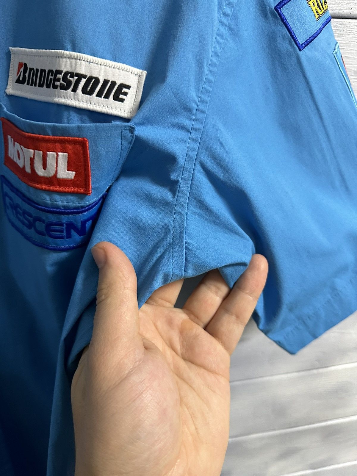 Japanese Brand Rare Vintage Racing Shirt Suzuki Rizla Motorsport Size US S / EU 44-46 / 1 - 11 Thumbnail