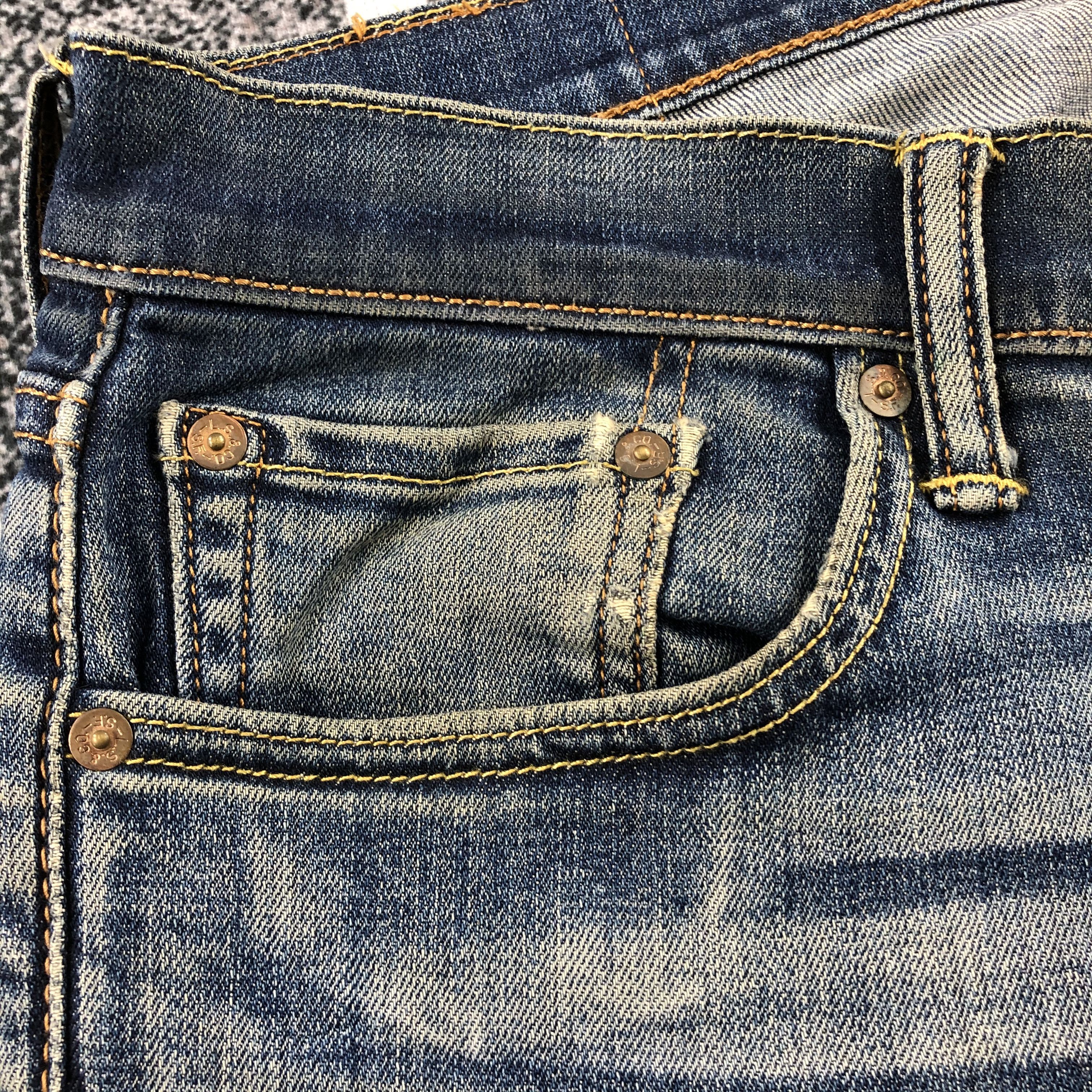 Levi's Vintage Levis 511 Jeans Rusty Wash Denim KJ855 Size US 32 / EU 48 - 12 Thumbnail