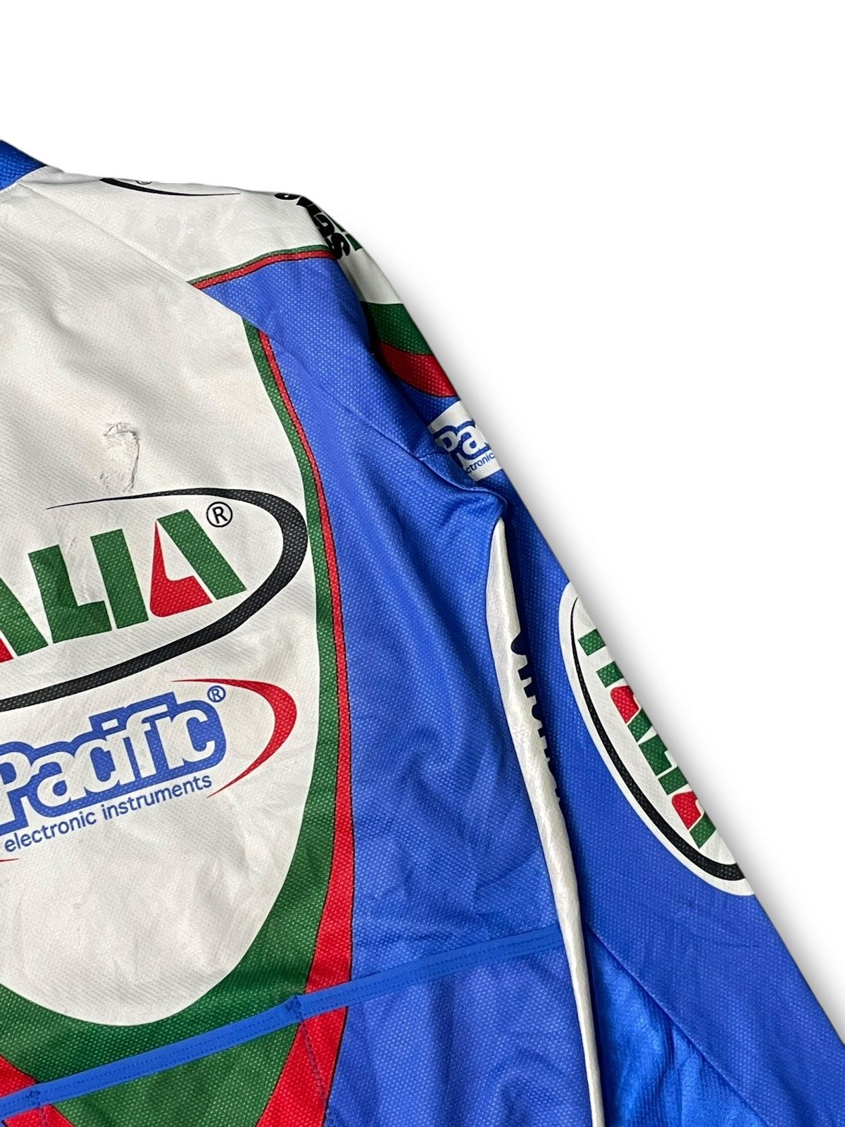 Japanese Brand × Vintage Vintage SMS SANTINI SELLE ITALIA Zipper Jacket (88) Size US XS / EU 42 / 0 - 7 Thumbnail