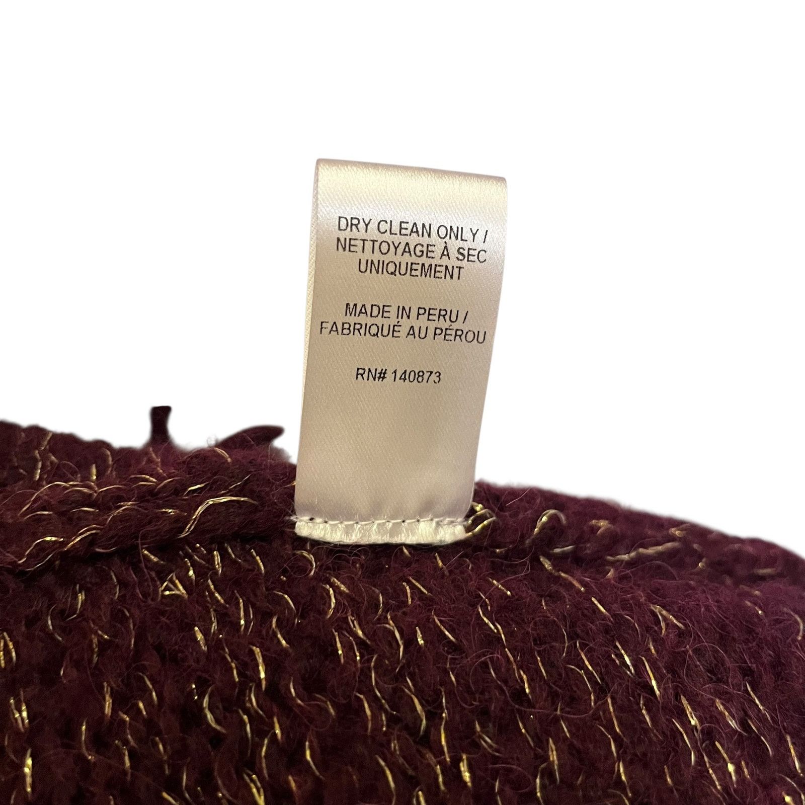 LoveShackFancy LoveShackFancy Tassel Shawl Baby Alpaca Cardigan Sweater Size XS / US 0-2 / IT 36-38 - 5 Thumbnail