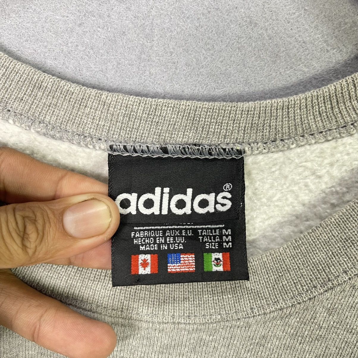 Adidas Vintage Adidas Trefoil Crewneck Sweatshirt Size US XL / EU 56 / 4 - 8 Thumbnail