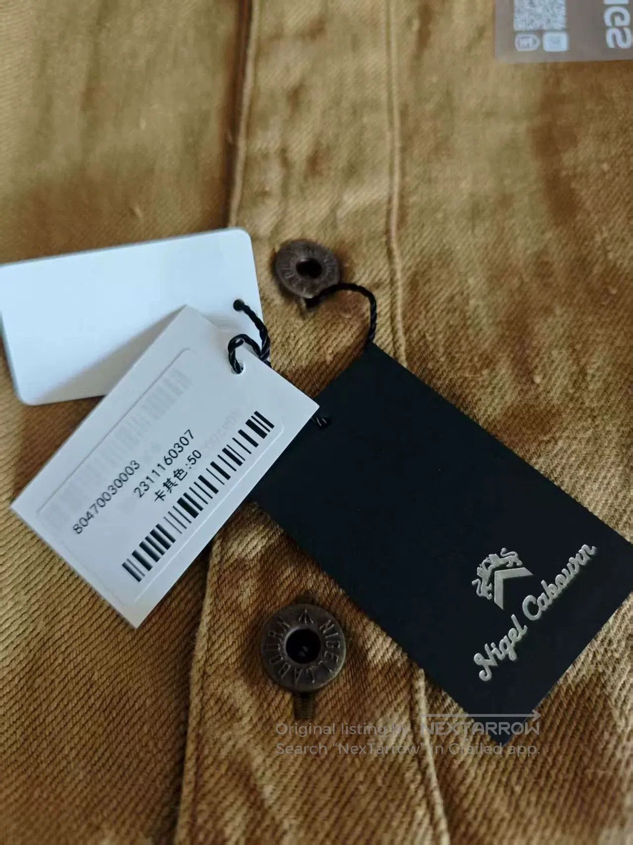 Nigel Cabourn vintage military. Size US L / EU 52-54 / 3 - 3 Thumbnail