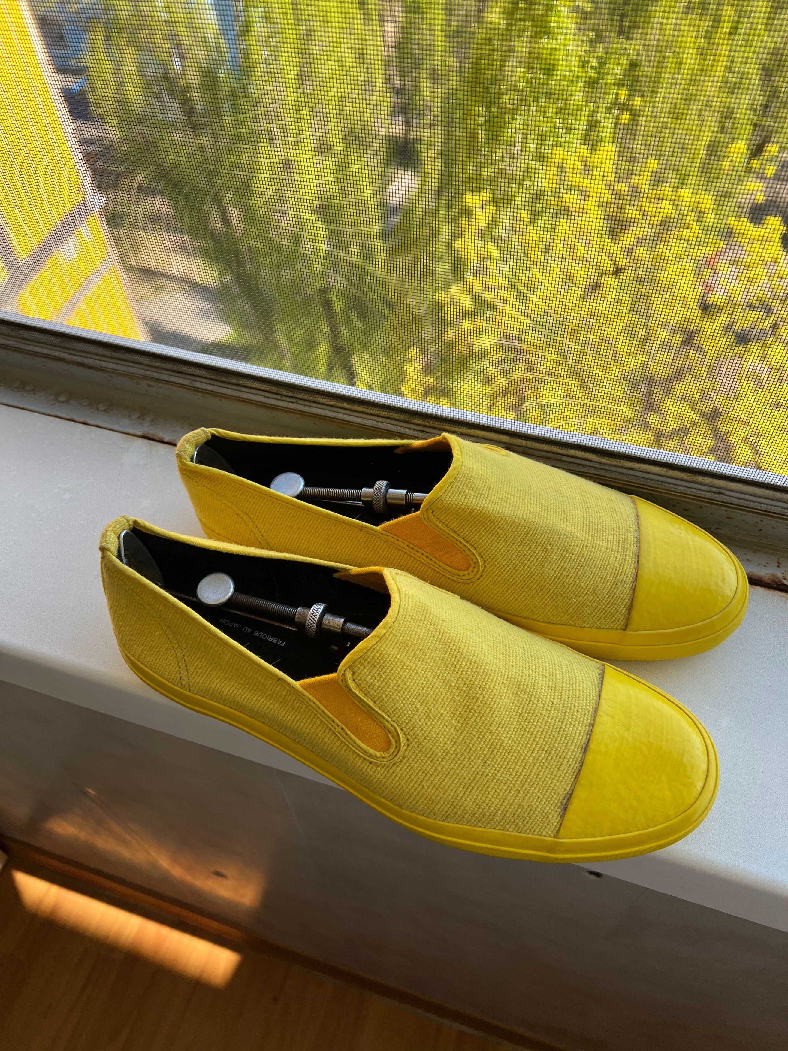 Yohji Yamamoto Yohji Yamamoto Yellow Vintage 98 Low Shoes Size US 7 / EU 40 - 2 Thumbnail
