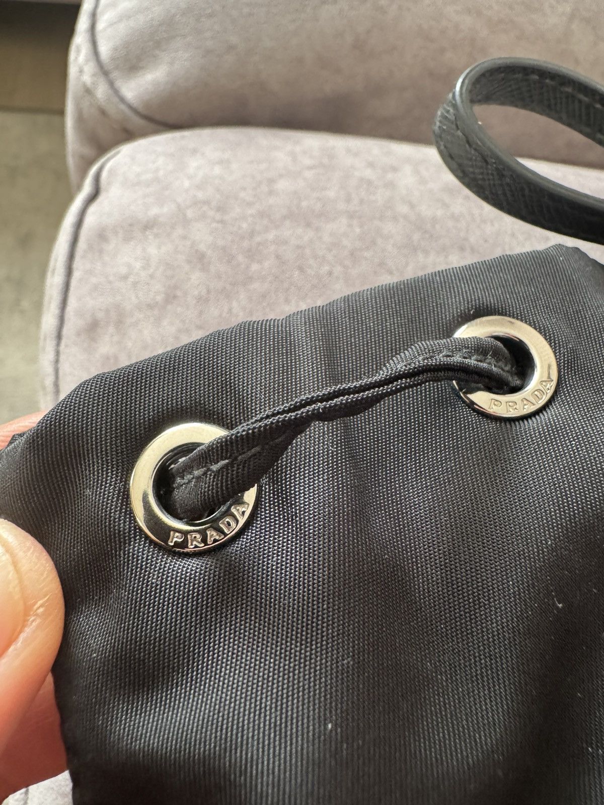 Prada PRADA pouch mini bag SEE REAL TAPE MEASUREMENTS IN PHOTOS Size ONE SIZE - 21 Thumbnail