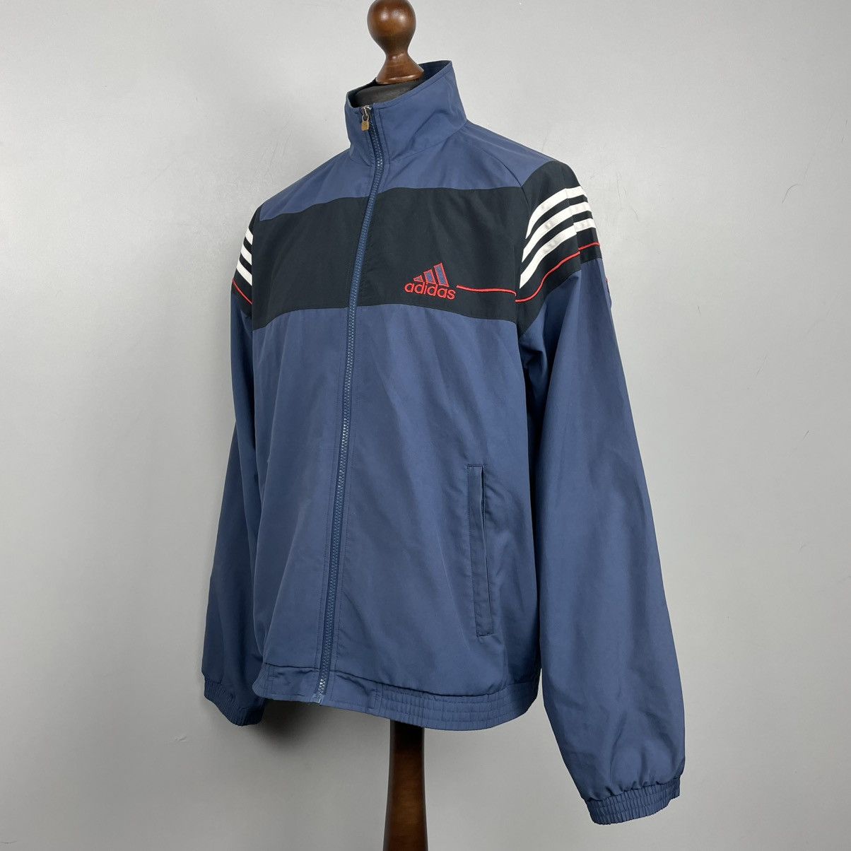 Adidas × Vintage Vintage Adidas 90’s tracksuit Jacket size xl Size US XL / EU 56 / 4 - 1 Thumbnail