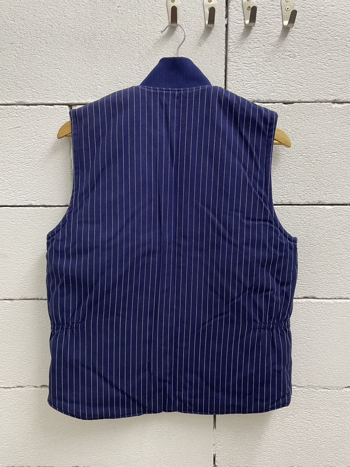 Japanese Brand Houston Japan Indigo Wabash Vest Size US M / EU 48-50 / 2 - 6 Thumbnail