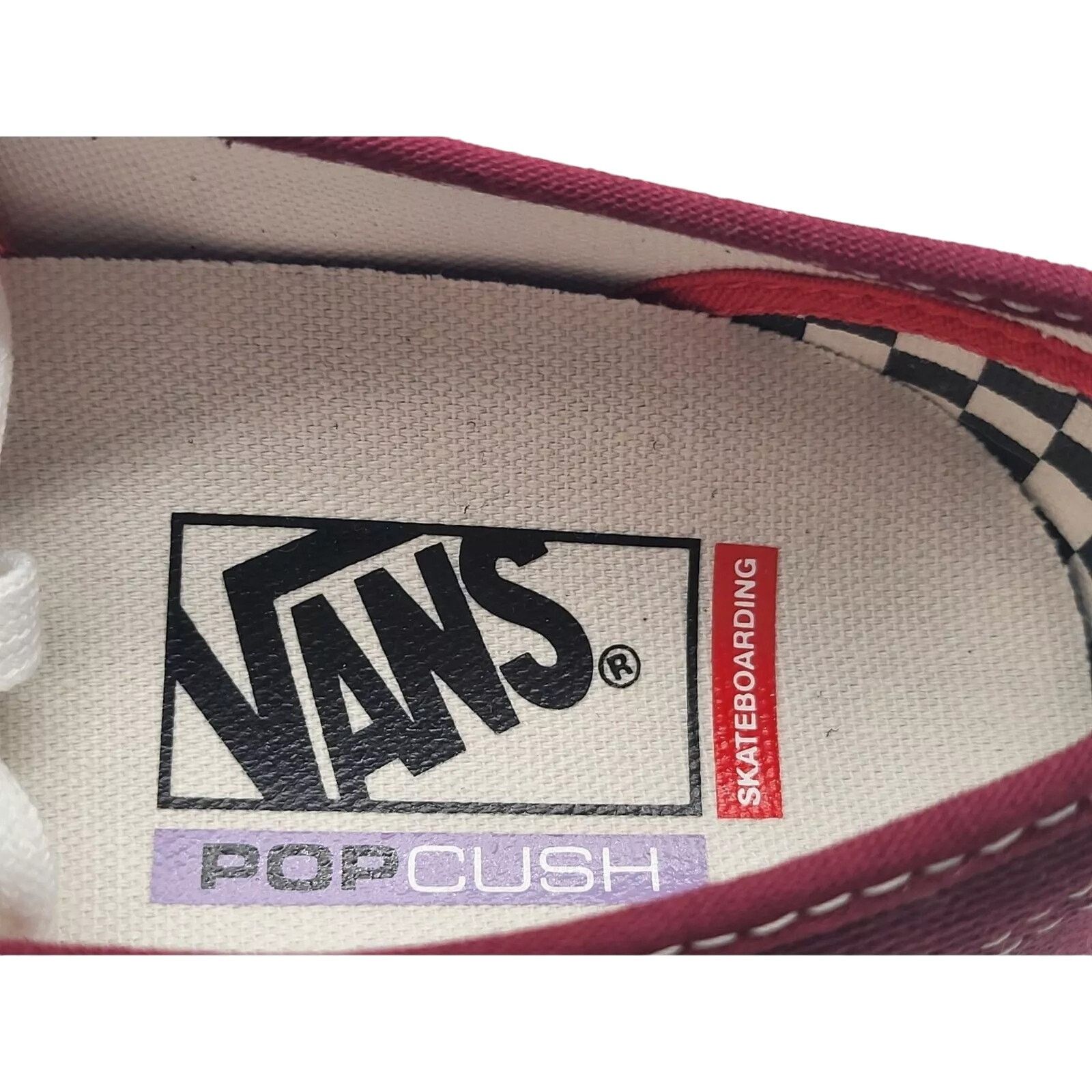 Vans Vans Skate Authentic Pomegrante Burgundy Mens Size 7 Size US 7 / EU 40 - 6 Thumbnail