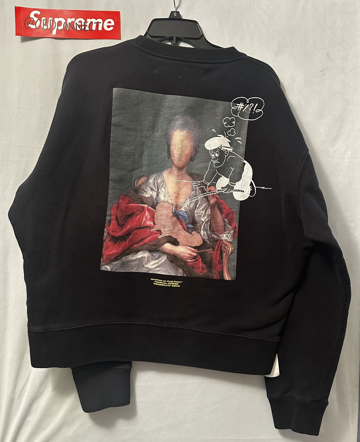 Off-White × Virgil Abloh Off-White x Virgil Abloh “INCOMPIUTO” Sweatshirt Size US M / EU 48-50 / 2 - 4 Thumbnail