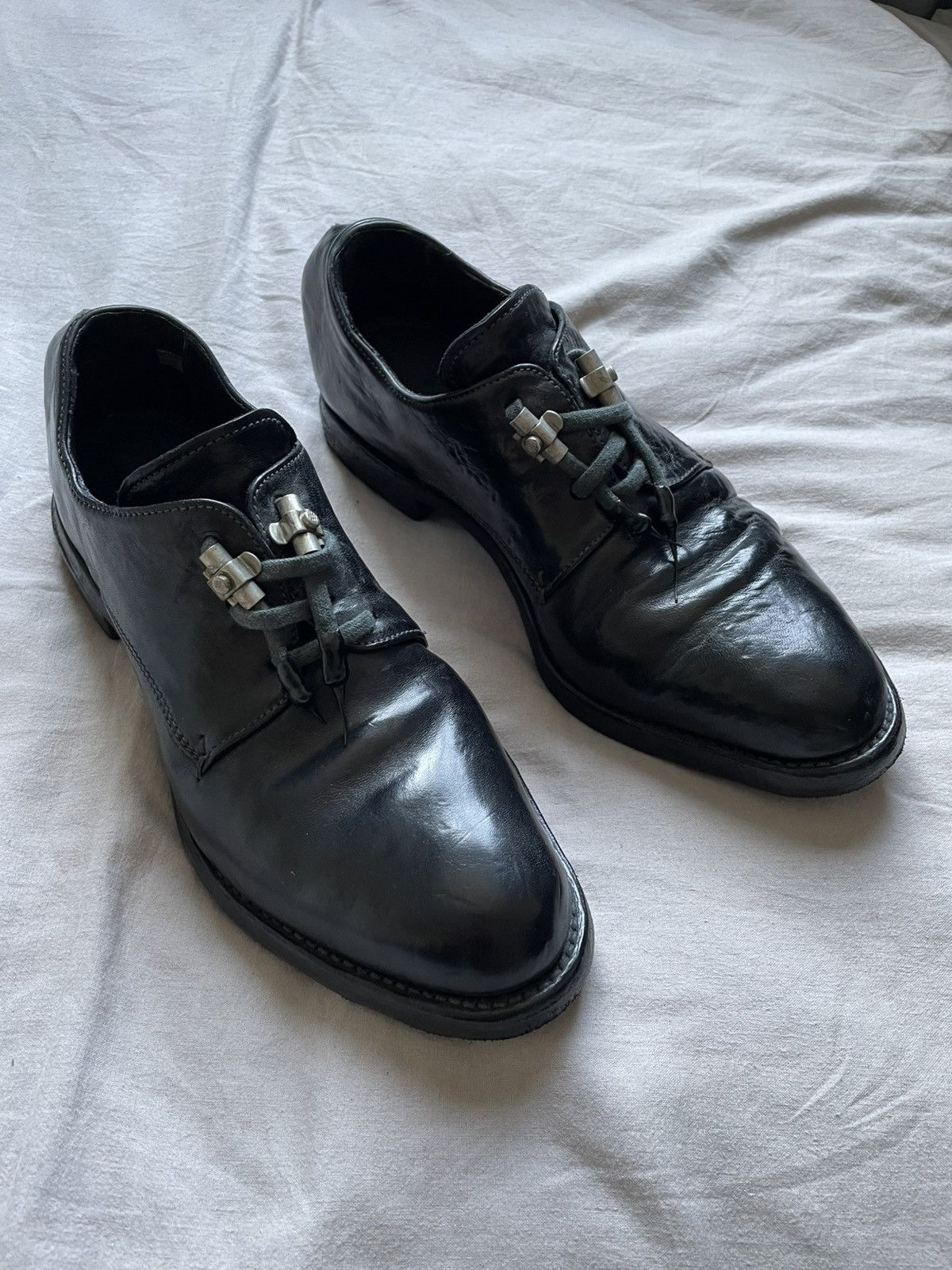 Carol Christian Poell AM 2755SP-IN 010 Prosthetic derbies Size US 9.5 / EU 42-43 - 1 Thumbnail