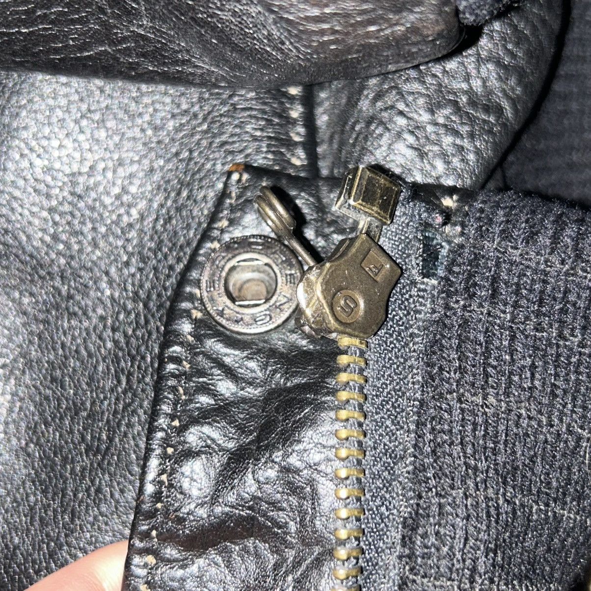 Avirex Vintage Leather Styled Aviation Retro Bomber Vincennes 1928 Size US L / EU 52-54 / 3 - 5 Thumbnail