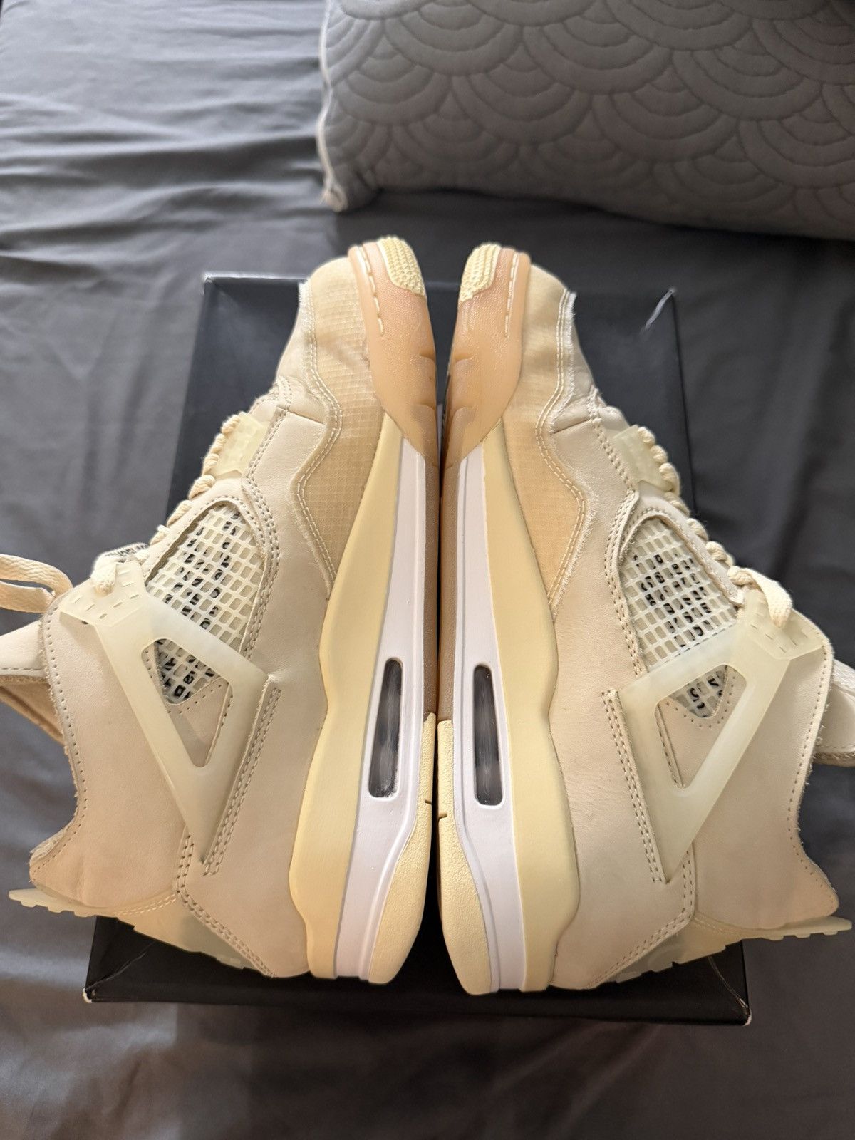 Jordan Brand × Off-White Jordan 4 Retro ‘Off-White Sail’ Size 9.5W 8M Size US 8 / EU 41 - 7 Thumbnail