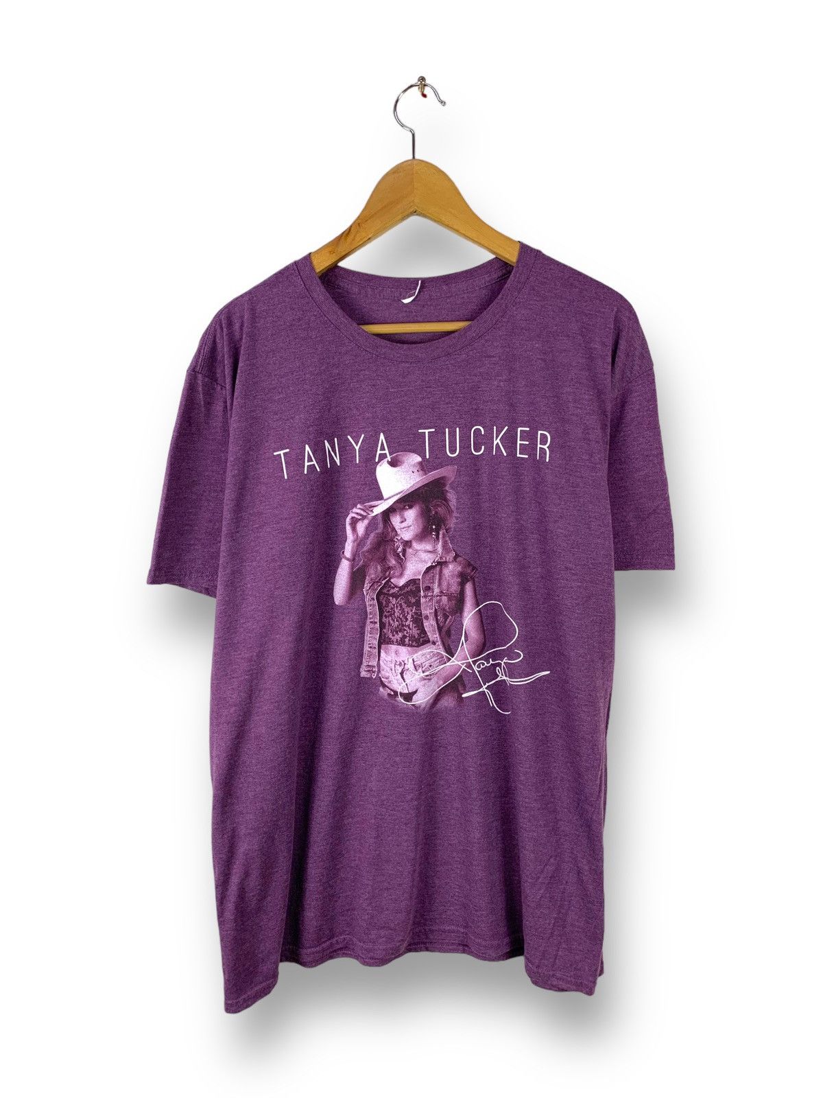 Band Tees Steals! Tanya Tucker American Country Solo Singer Tee Size US XL / EU 56 / 4 - 1 Thumbnail