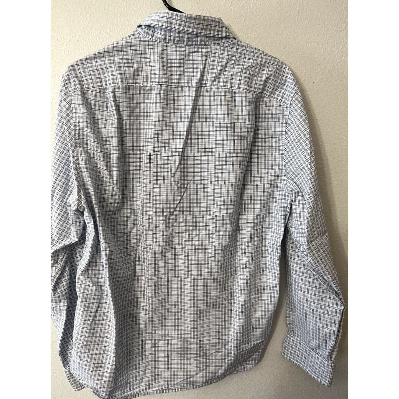 Nautica Nautica Button-Up Shirt Large Blue Plaid Collared Mens Size US L / EU 52-54 / 3 - 2 Thumbnail