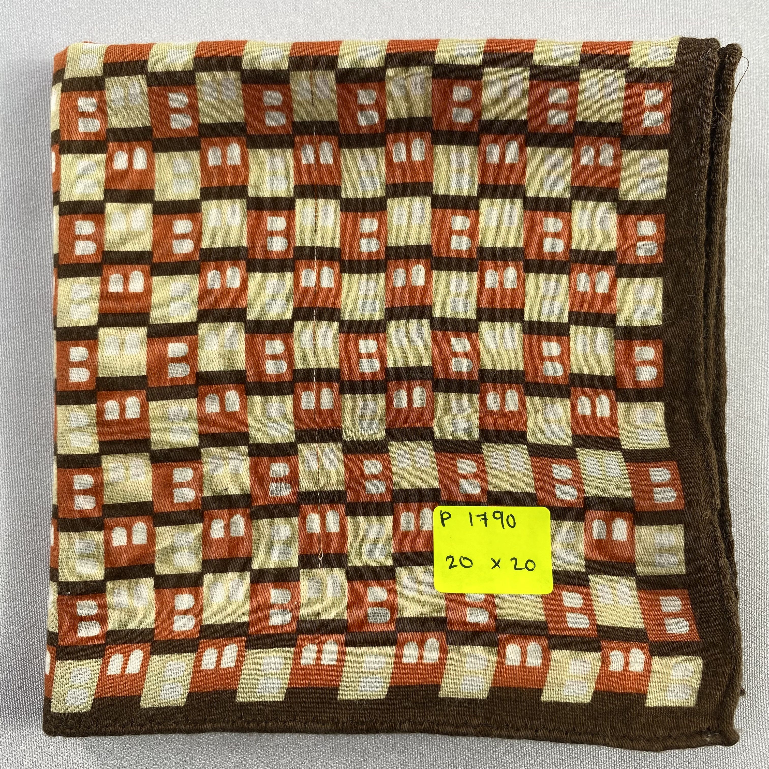 Bally × Vintage Bally Neckerchief / Bandana / Handkerchief-P1790 Size ONE SIZE - 6 Thumbnail