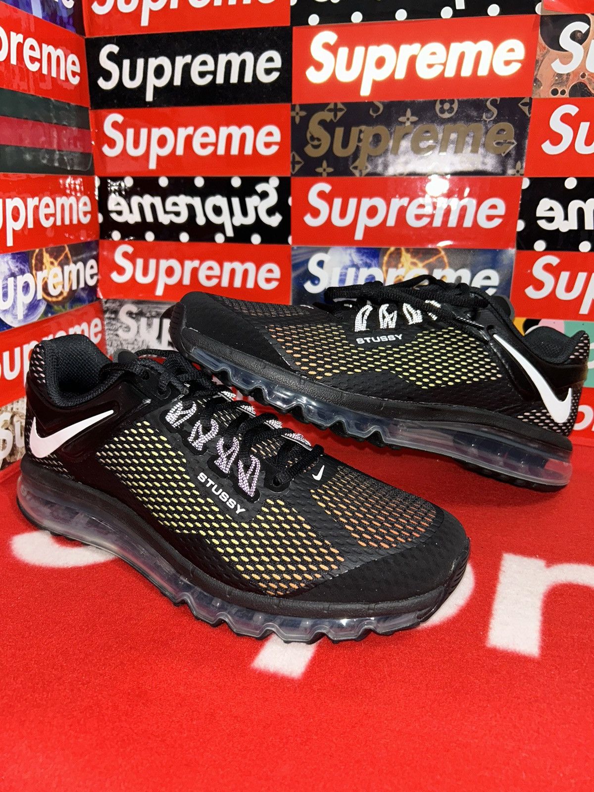 Nike × Stussy Nike Air Max 2013 Stussy Black DO2461-001 size 12 Size US 12 / EU 45 - 1 Thumbnail