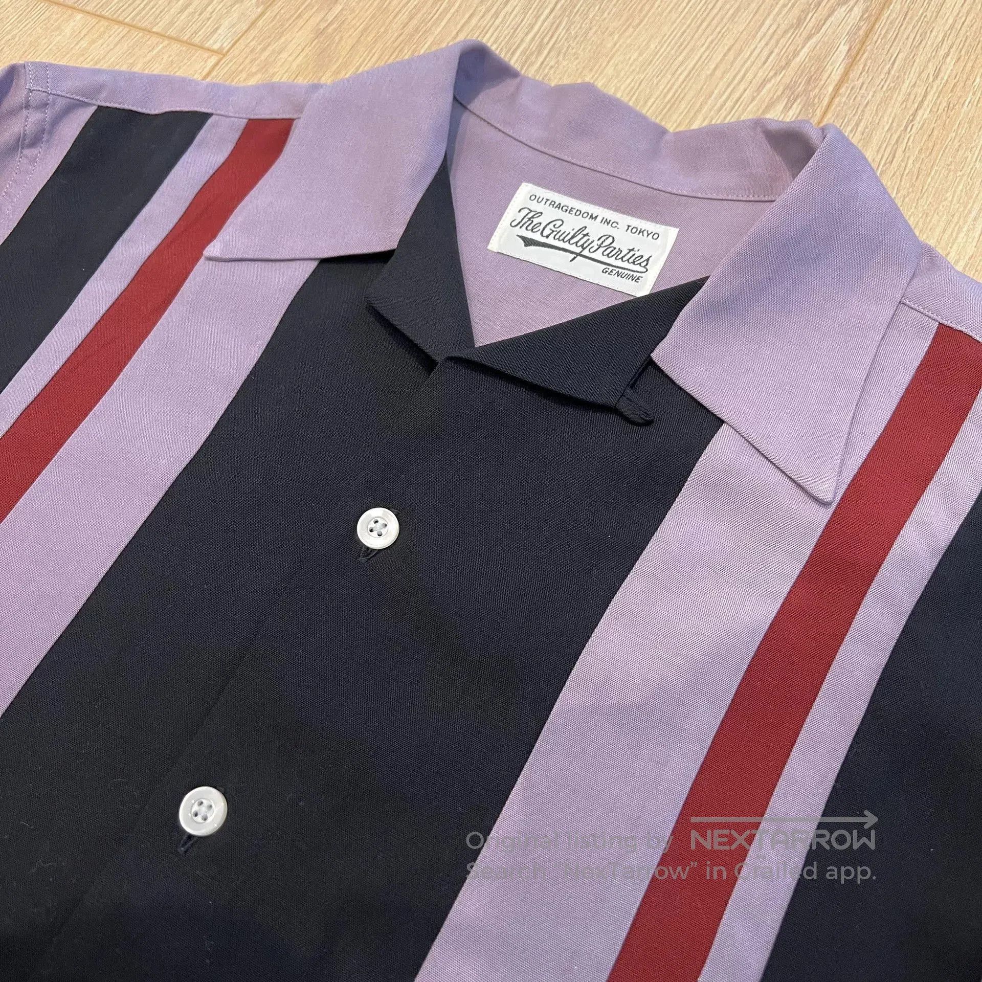 Wacko Maria WACKO MARIA 20FW Check Open Collar Shirt. Size US S / EU 44-46 / 1 - 2 Thumbnail