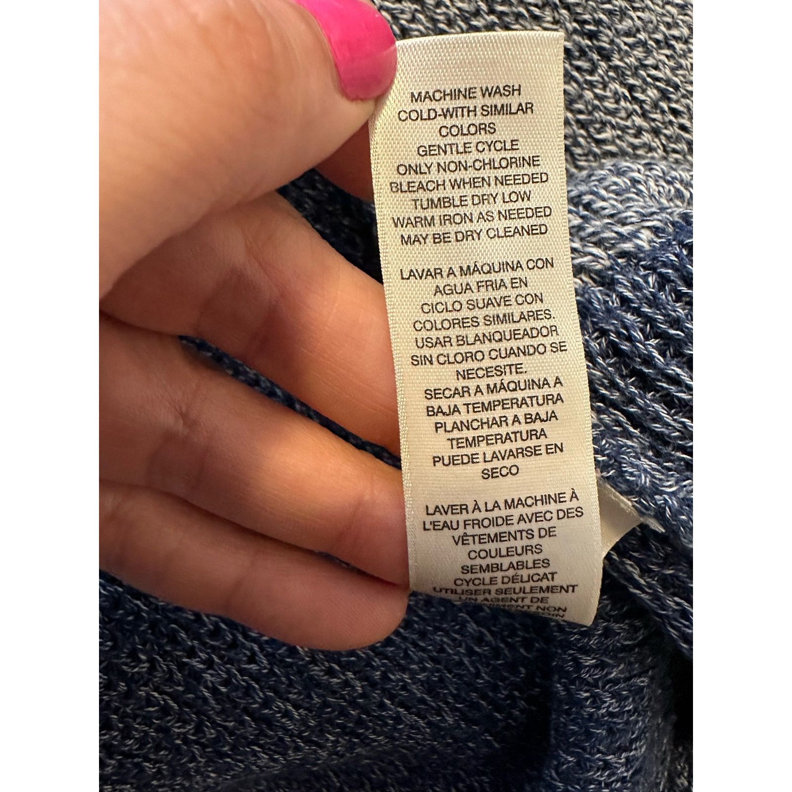 Chicos Chicos Patchworks Open Front Cardigan size 0 - S Size S / US 4 / IT 40 - 5 Thumbnail