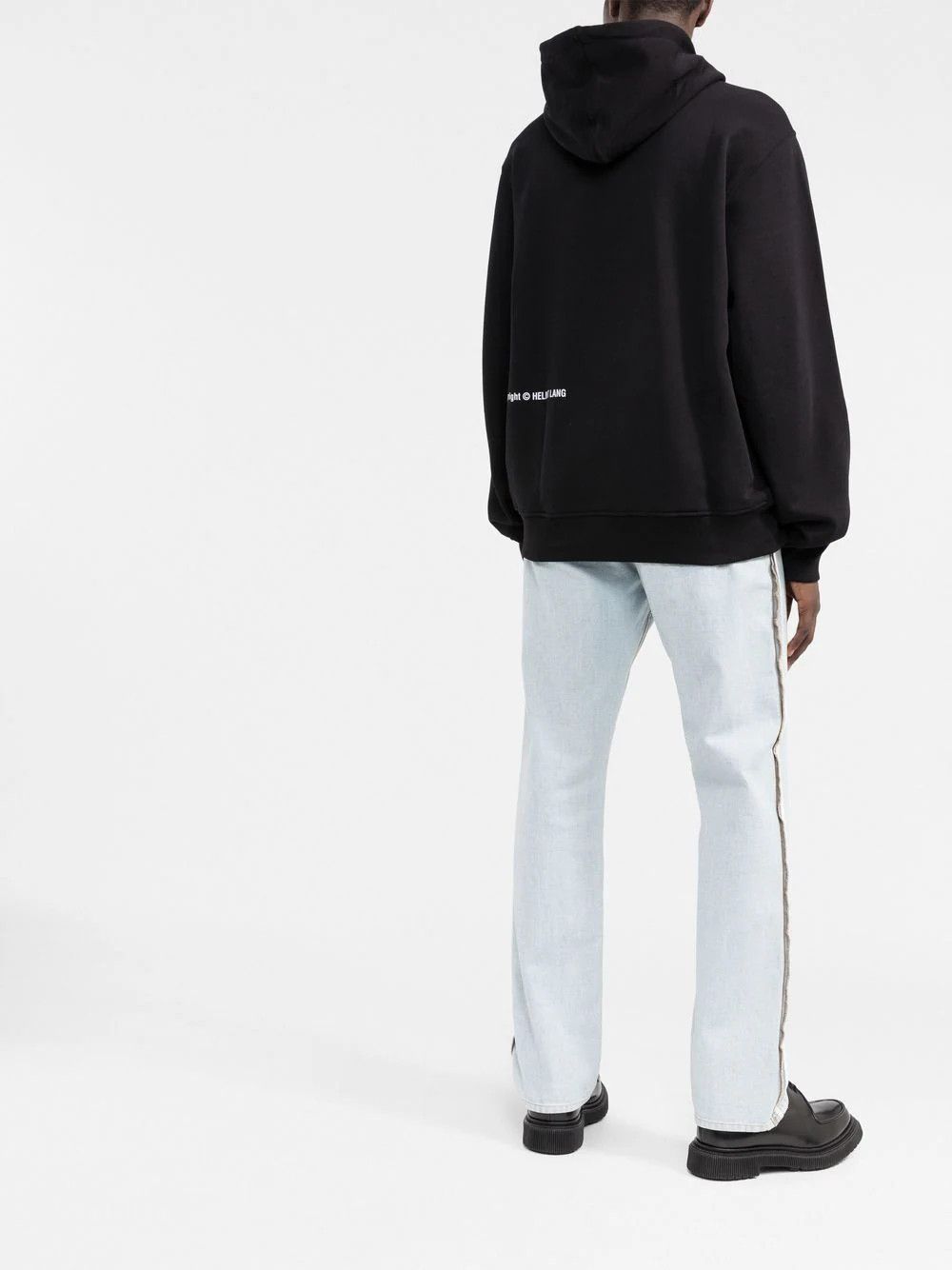 Helmut Lang o1c11t2y0823 Blur FT Hoodie in Black Size US M / EU 48-50 / 2 - 4 Thumbnail