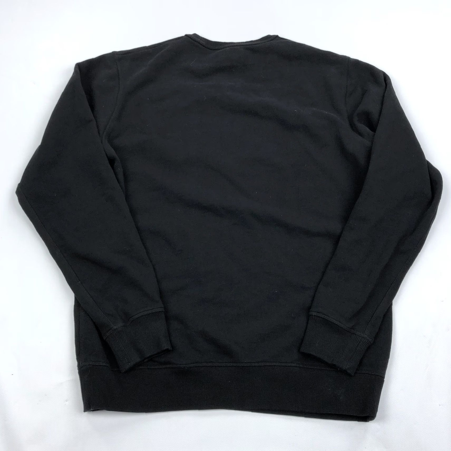 Logo 7 Alien Labs Sweatshirt Crewneck Large Black Flocked Logo Graphic Print Mens Pullover Size US L / EU 52-54 / 3 - 7 Thumbnail