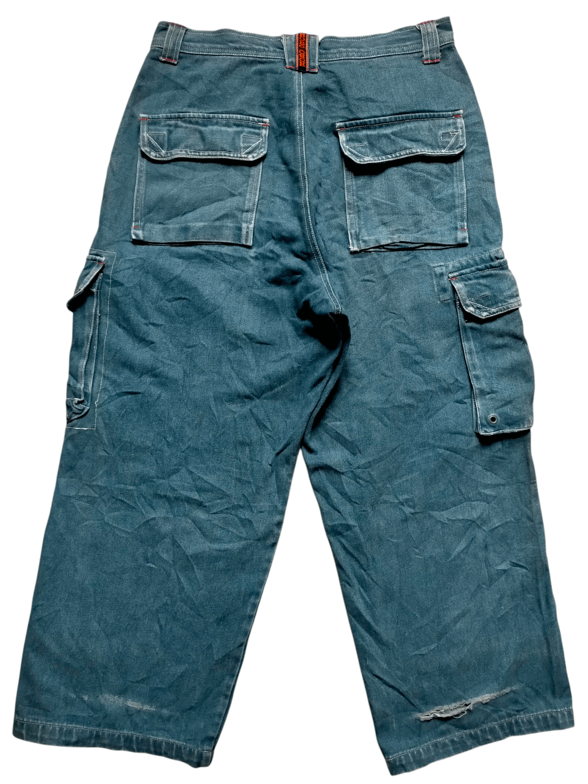 Hobo Hobo Baggy Hip Hop Skate Cargo Pants Size US 32 / EU 48 - 2 Thumbnail