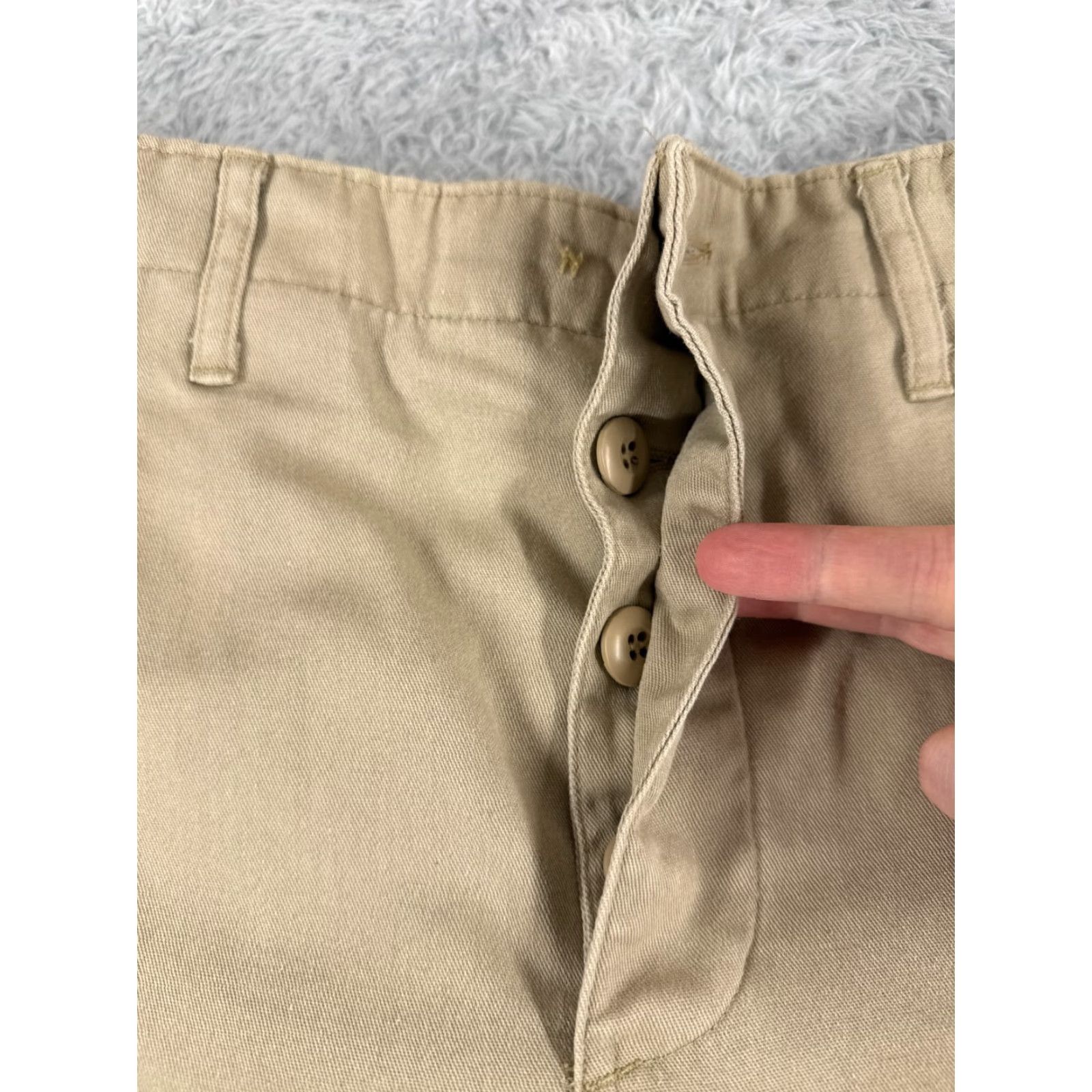 Vintage Propper Pants Adult XS Beige Cargo Trouser Combat Cotton Adjustable Size US 27 - 6 Thumbnail
