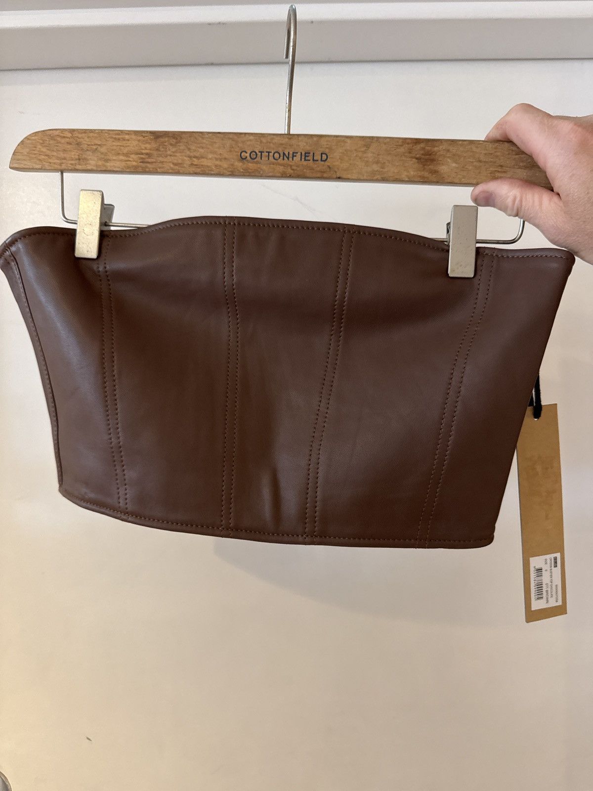 Soft Leather Bustier