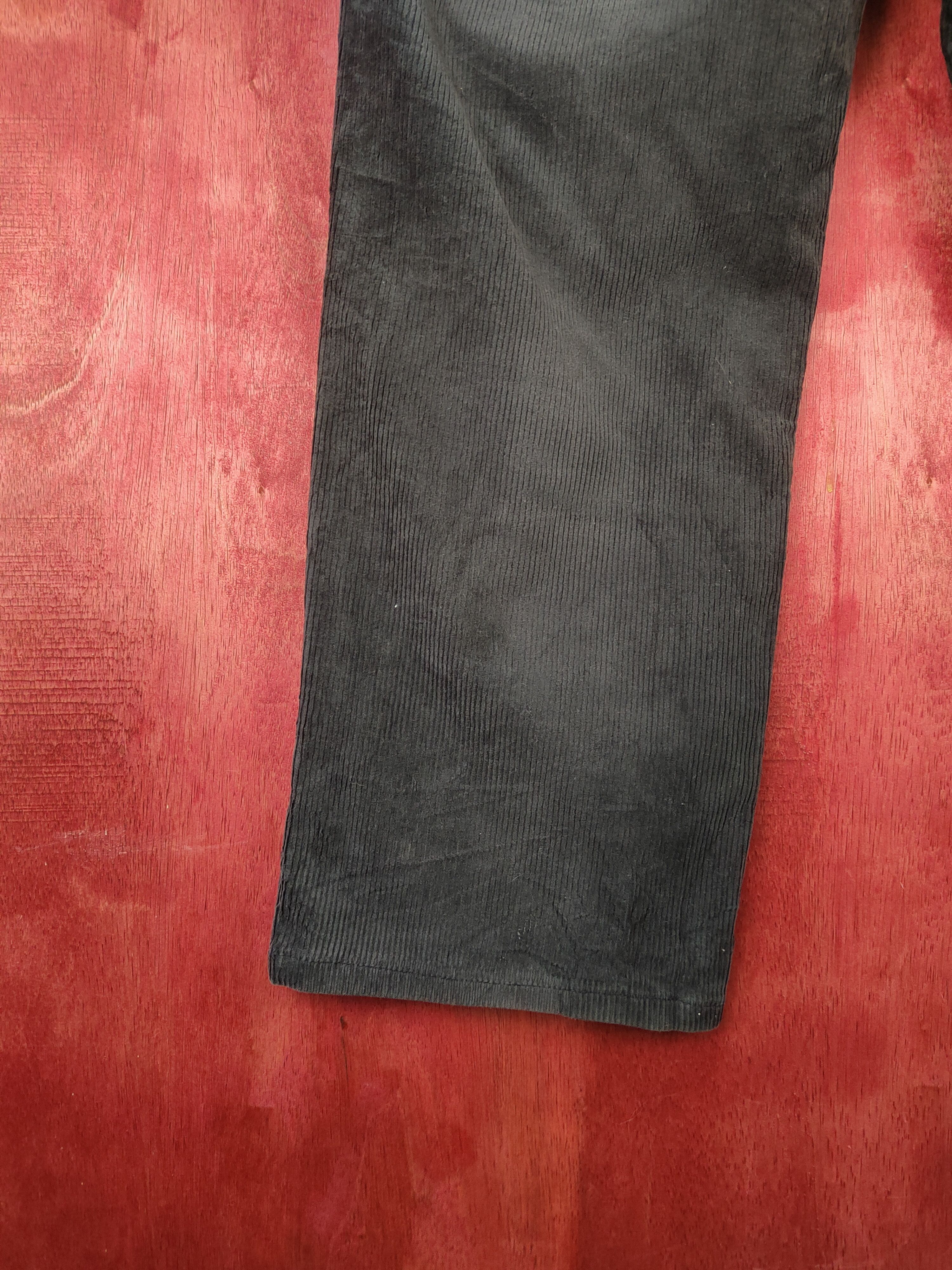 Uniqlo Uniqlo vintage japan Dark Blue Corduroy Pants #S1383 Size US 35 - 9 Thumbnail