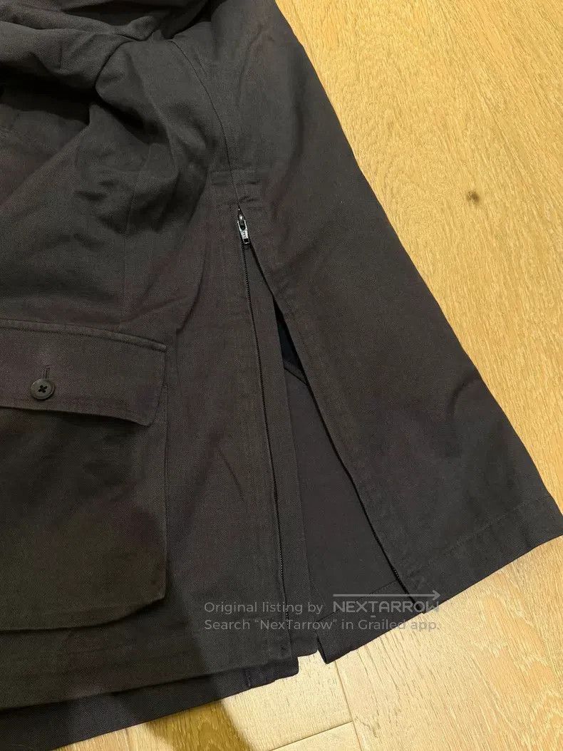 Yohji Yamamoto Yohji Yamamoto size 4 Grey double fake two piece hooded bla Size 38S - 4 Thumbnail