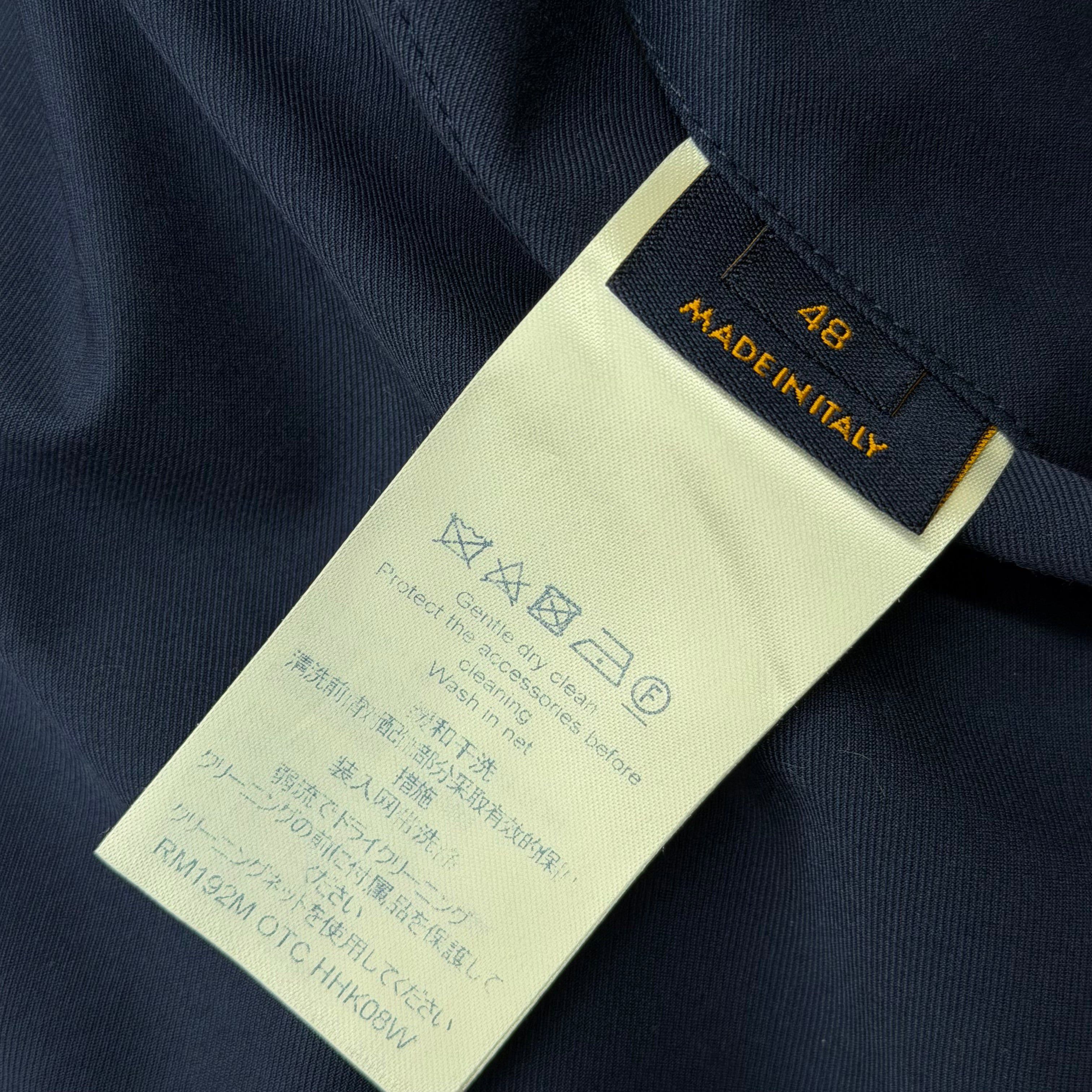 Louis Vuitton Louis Vuitton Navy LV Globe Parka Size 48 (M) Size US M / EU 48-50 / 2 - 5 Thumbnail