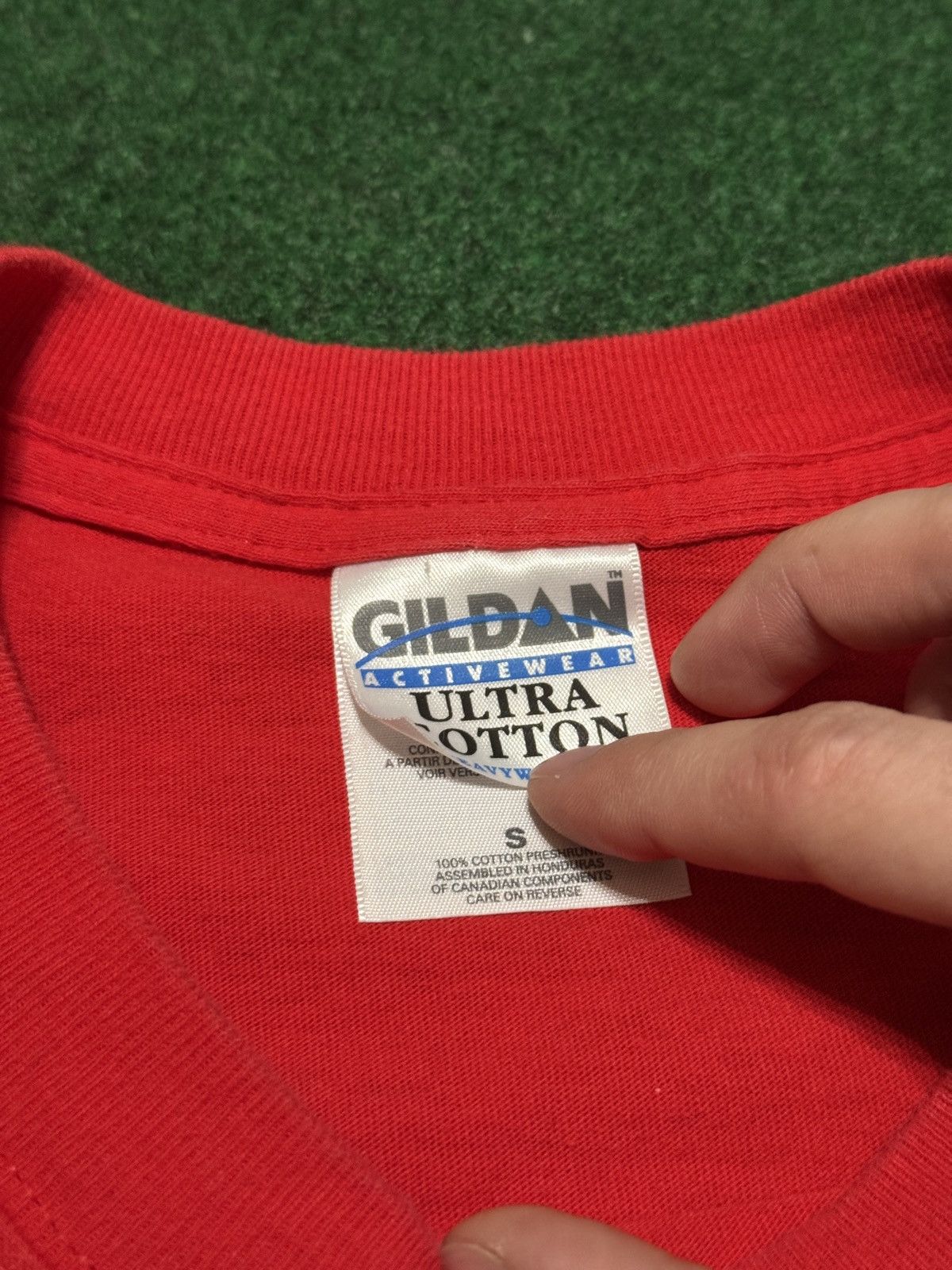 Gildan × Vintage Vintage 90s Heinz Tomato Ketchup Pittsburgh Pa Red T Shirt Size US S / EU 44-46 / 1 - 3 Thumbnail