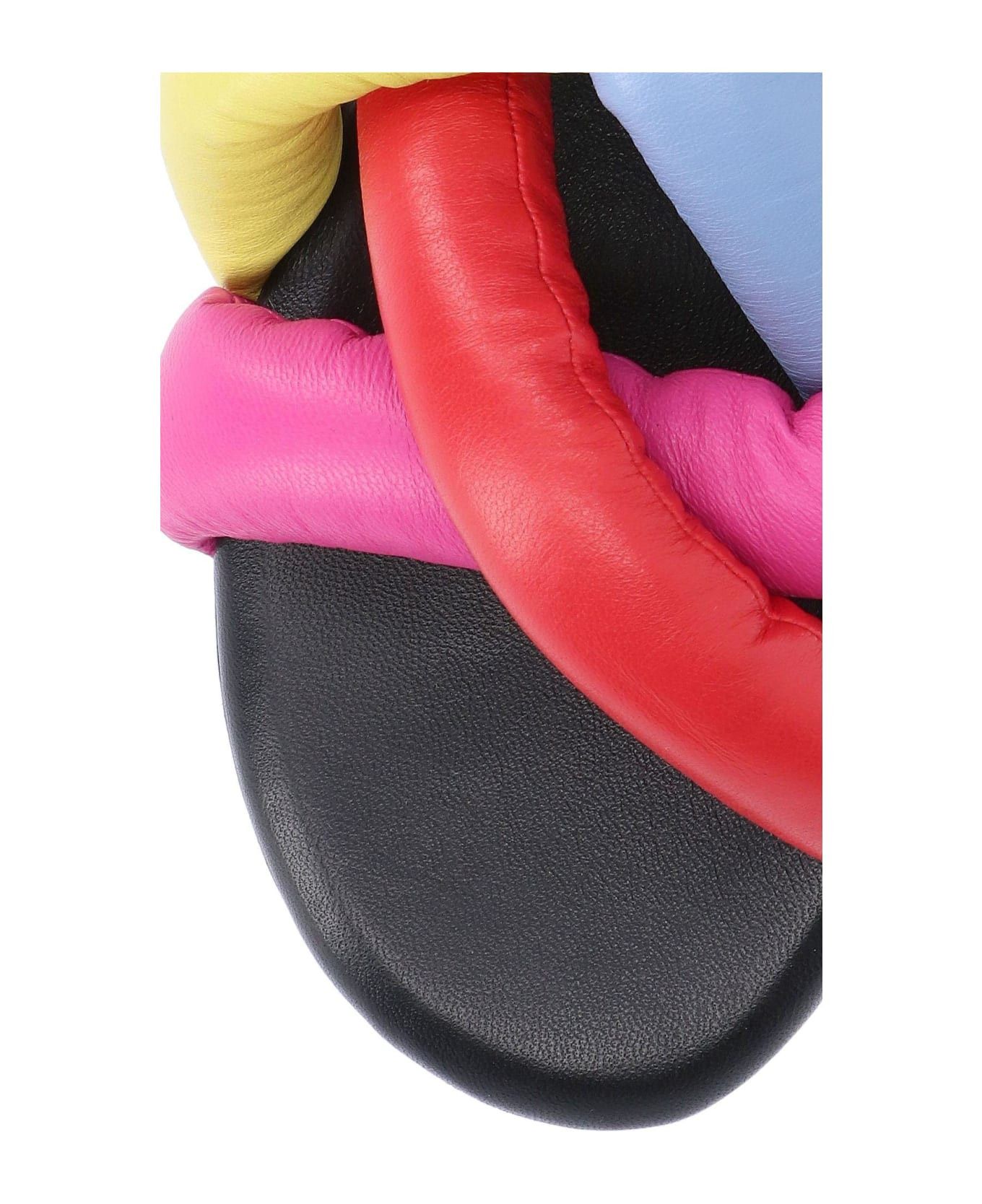 Moncler o1y1125 Slippers in Multicolor Size US 7 / IT 37 - 5 Thumbnail