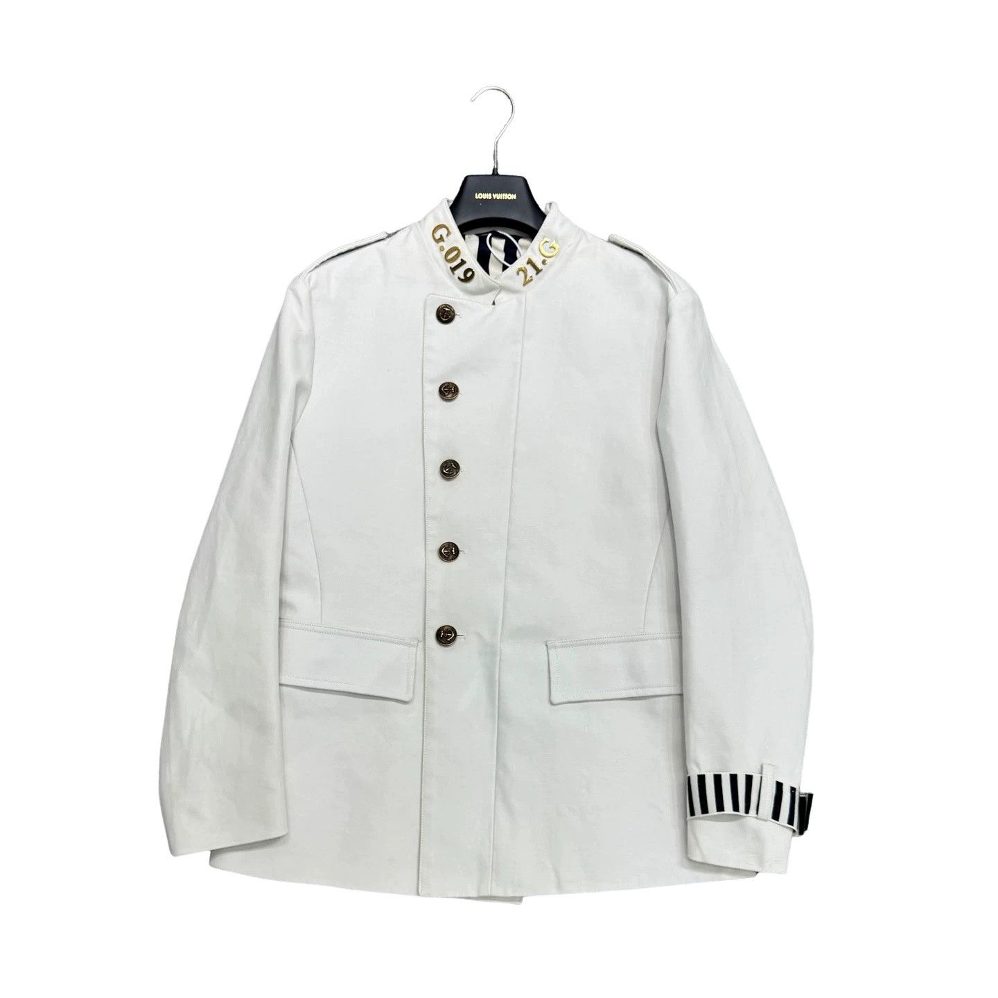 Gucci Gucci Embroidered Collar Light Jacket Size M Size US M / EU 48-50 / 2 - 1 Thumbnail