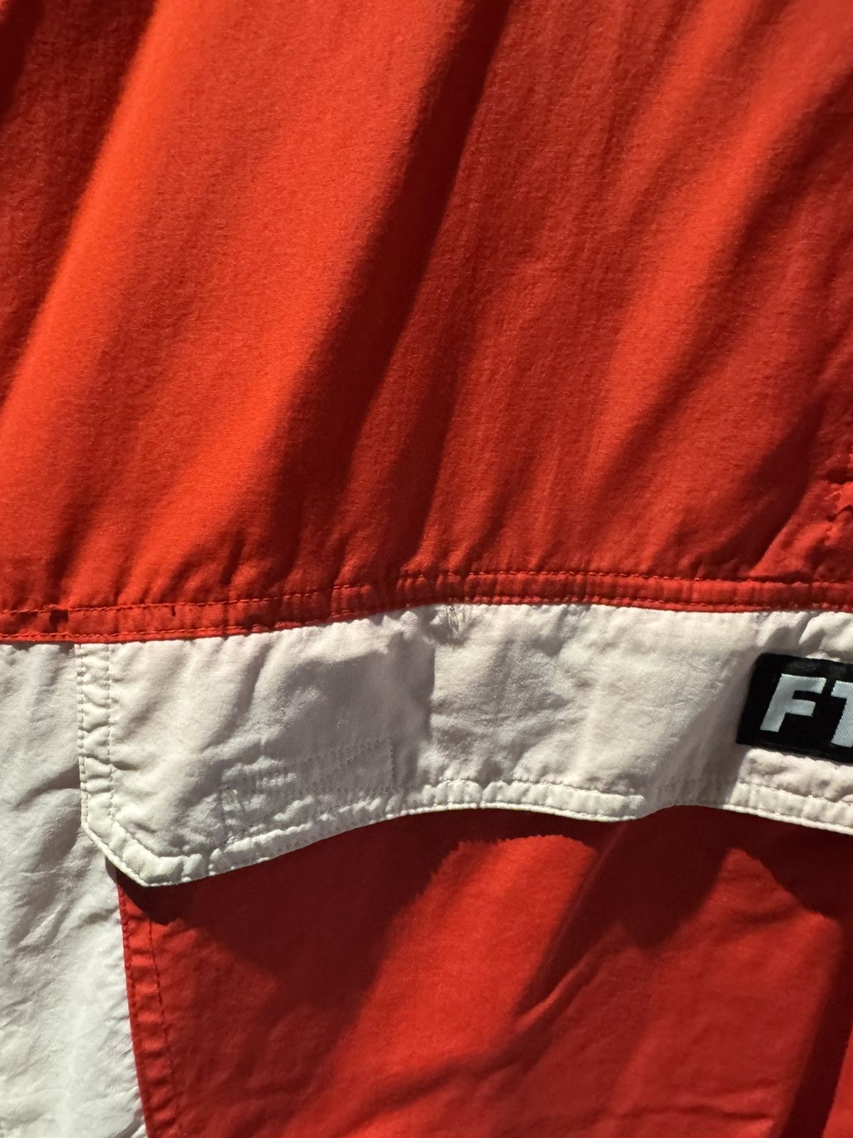 Fuck The Population White/Red FTP Fuck the Population Color Block Anorak Medium Size US M / EU 48-50 / 2 - 6 Thumbnail