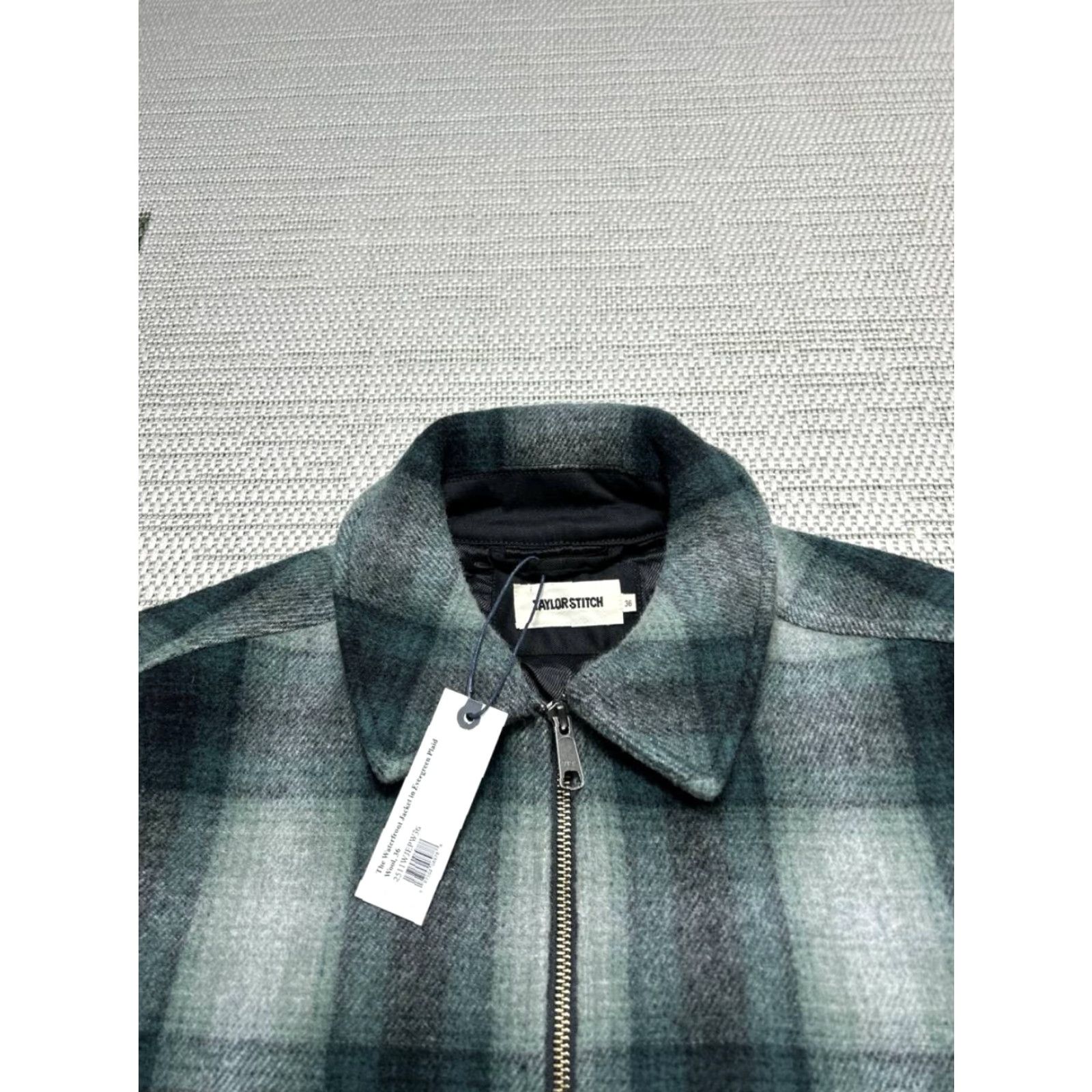 Taylor Stitch Taylor Stitch Jacket Mens 36 XS Blue Wool Over Sized Full Zip New Size US XXS / EU 40 - 2 Thumbnail