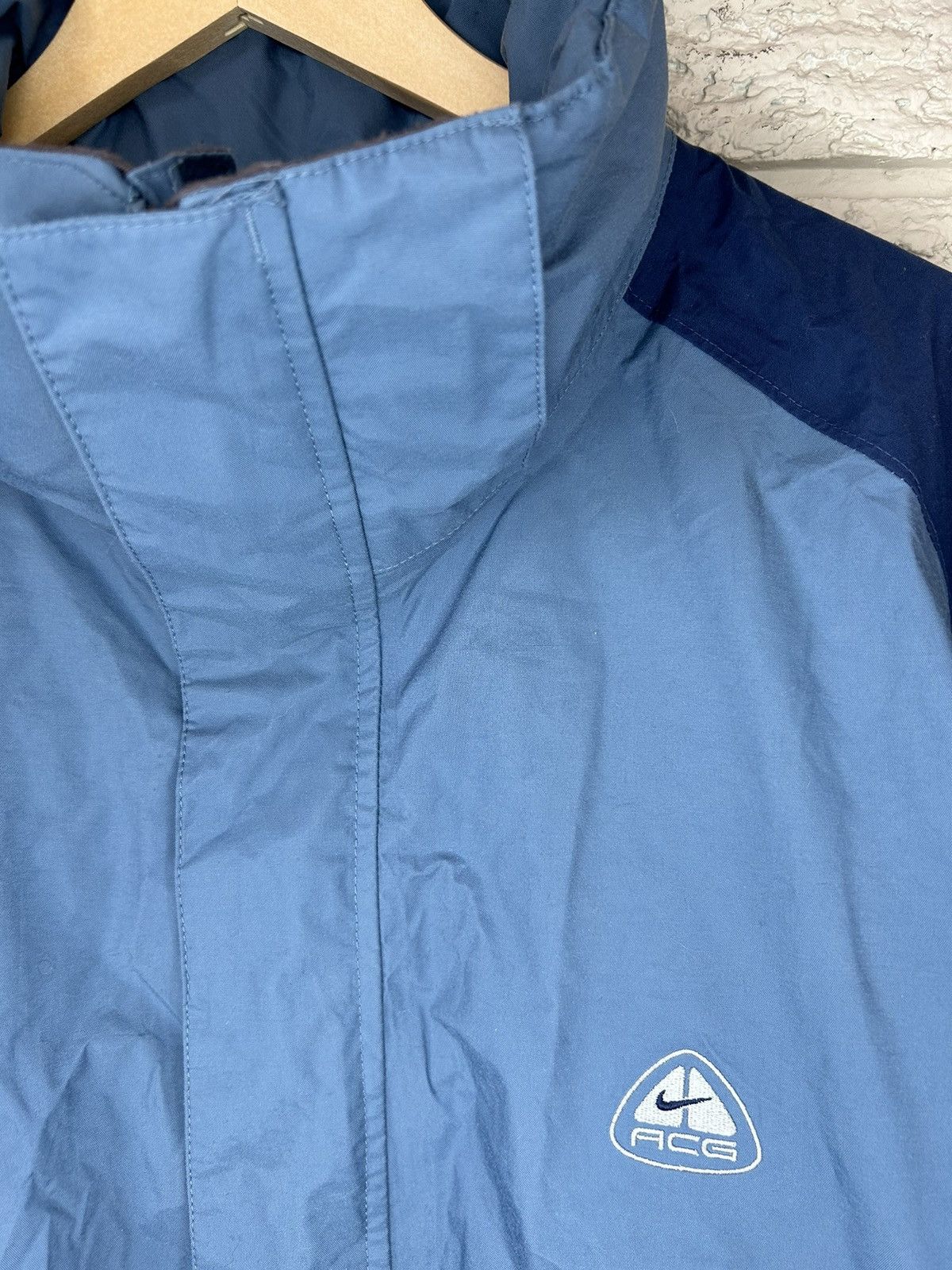 Nike ACG Vintage 90s Nike ACG Outer Layer Storm Fit Jacket Size US L / EU 52-54 / 3 - 3 Thumbnail